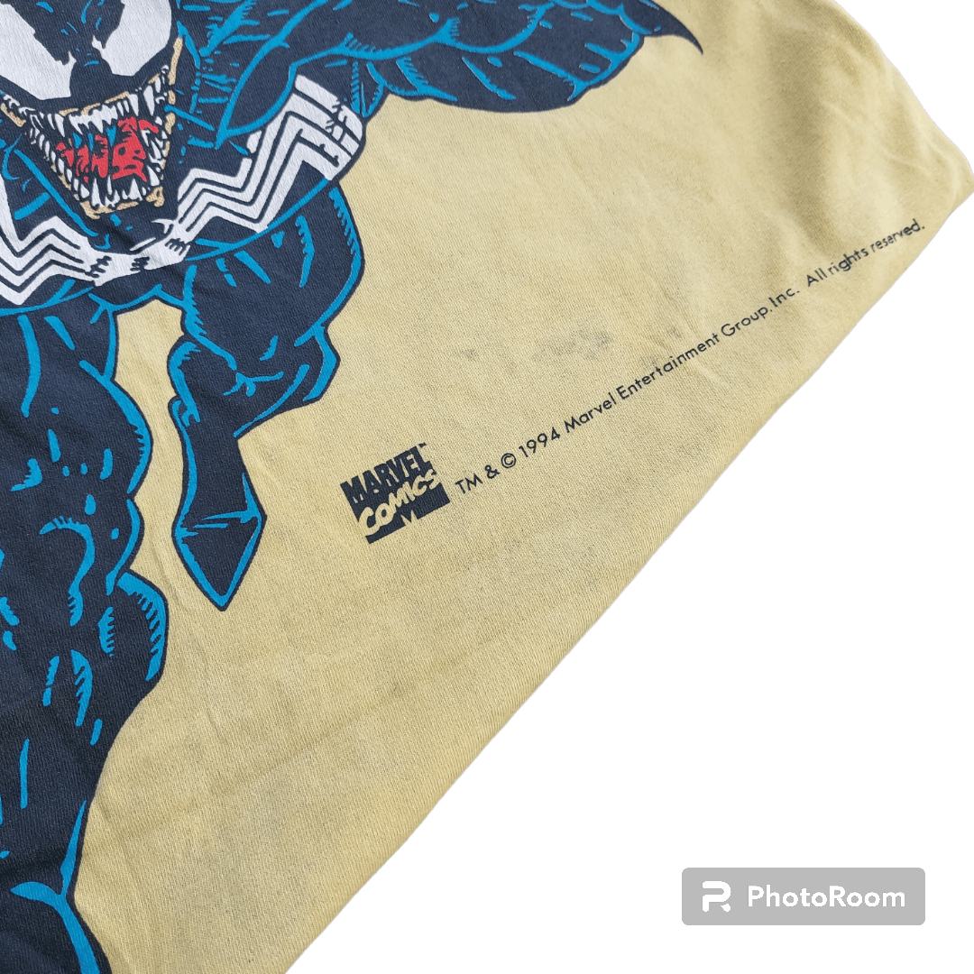 Marvel Comics × Vintage 💥Vintage 90's Marvel Comics Venom T Shirt Size US M / EU 48-50 / 2 - 5 Thumbnail