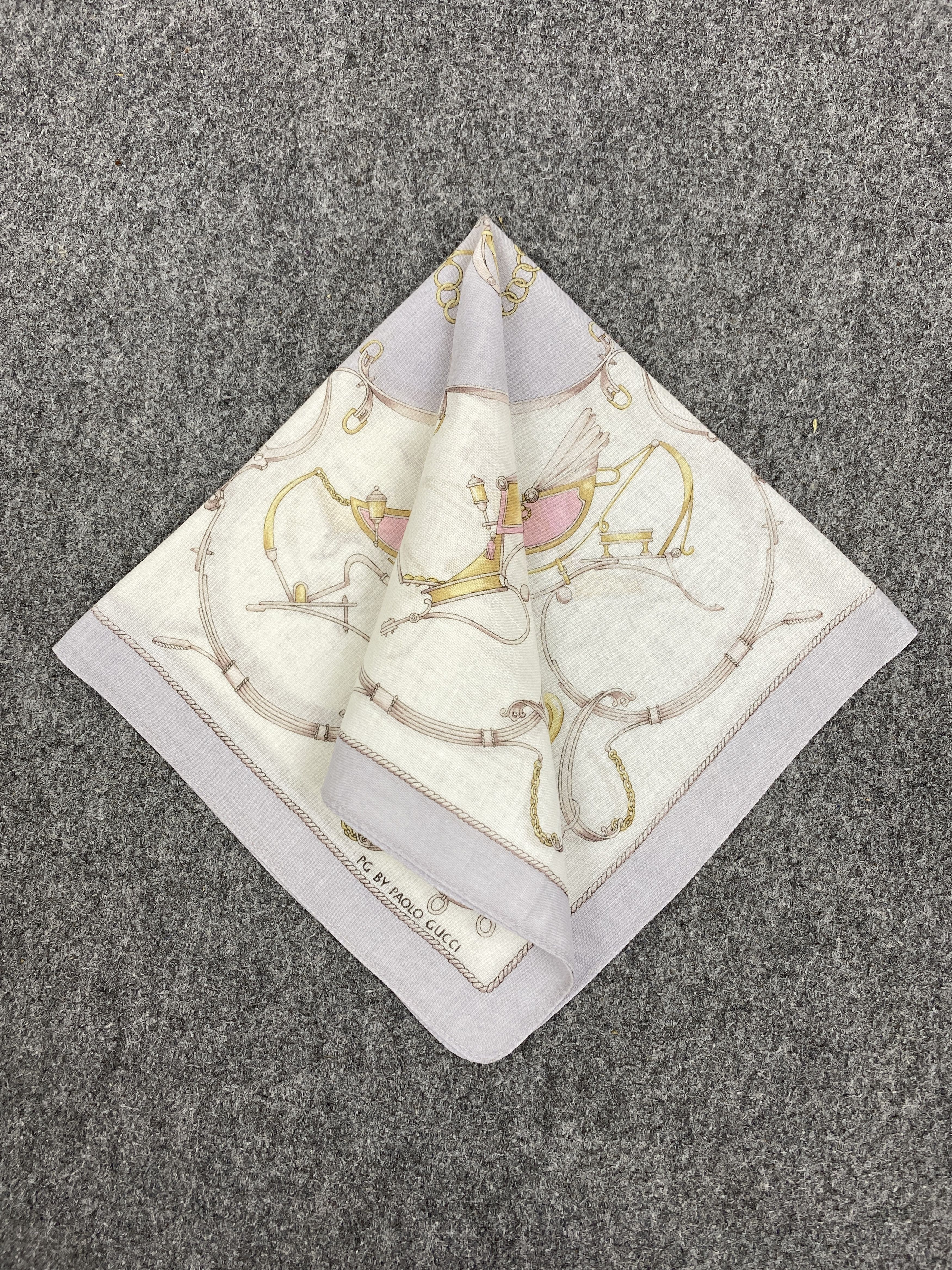 Paolo Gucci Paolo Gucci Handkerchief / Bandana / Neckerchief HKC0472 Size ONE SIZE - 2 Thumbnail