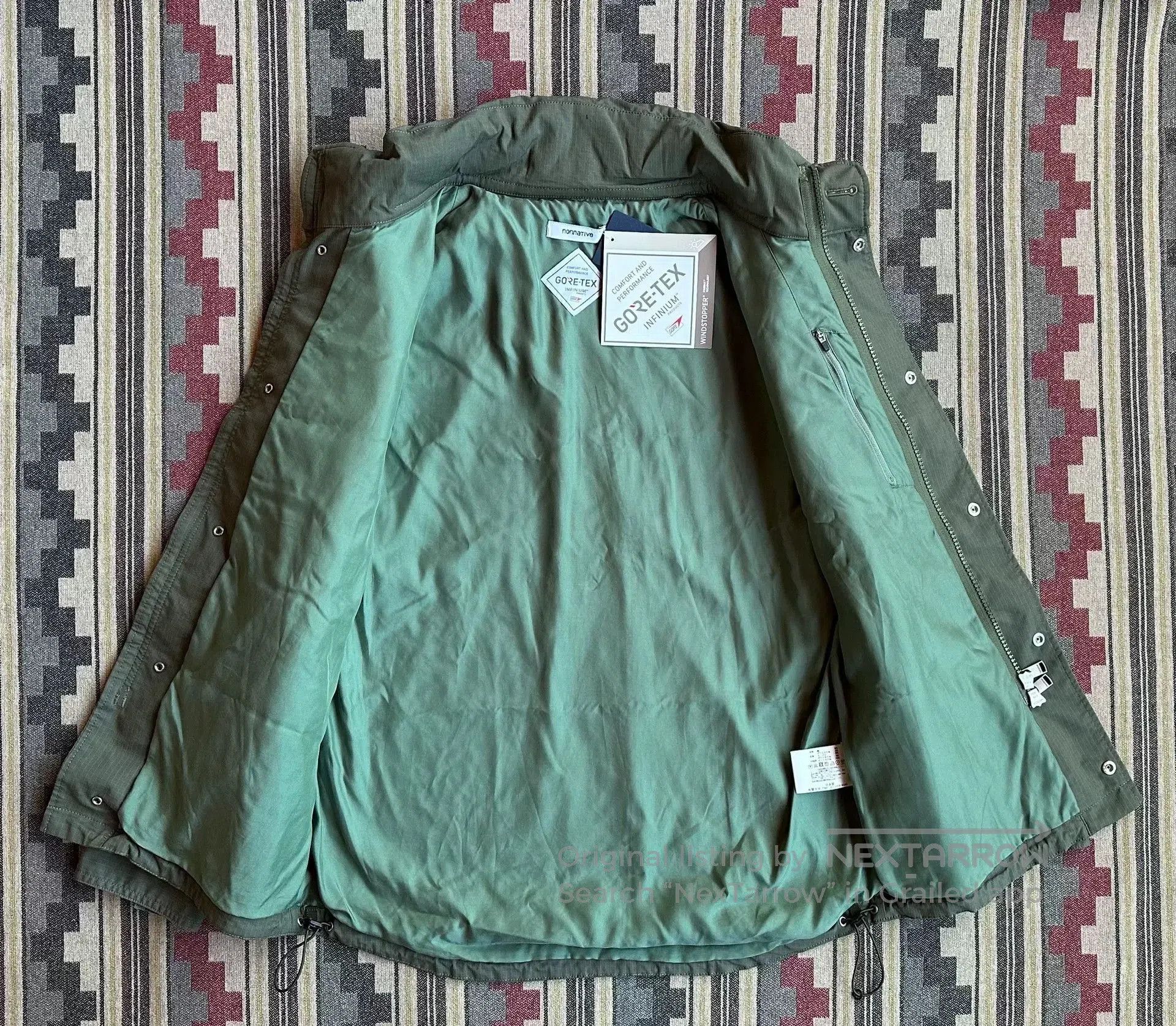 Nonnative nonnative gore-tex trooper military jacket. Size US M / EU 48-50 / 2 - 3 Thumbnail
