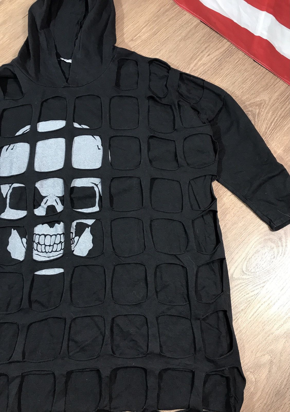 Japanese Brand × Vintage Oversized Long Sleeve Skull Shirt Size XL / US 12-14 / IT 48-50 - 3 Thumbnail