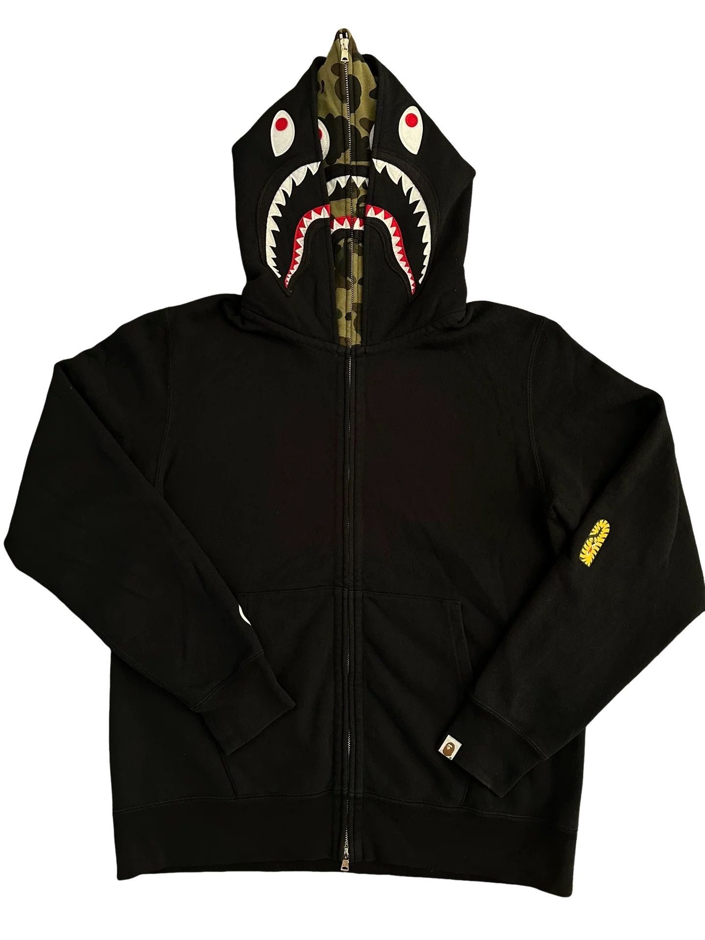 Bape BAPE PONR Shark Hoodie Size XL Size US XL / EU 56 / 4 - 1 Thumbnail