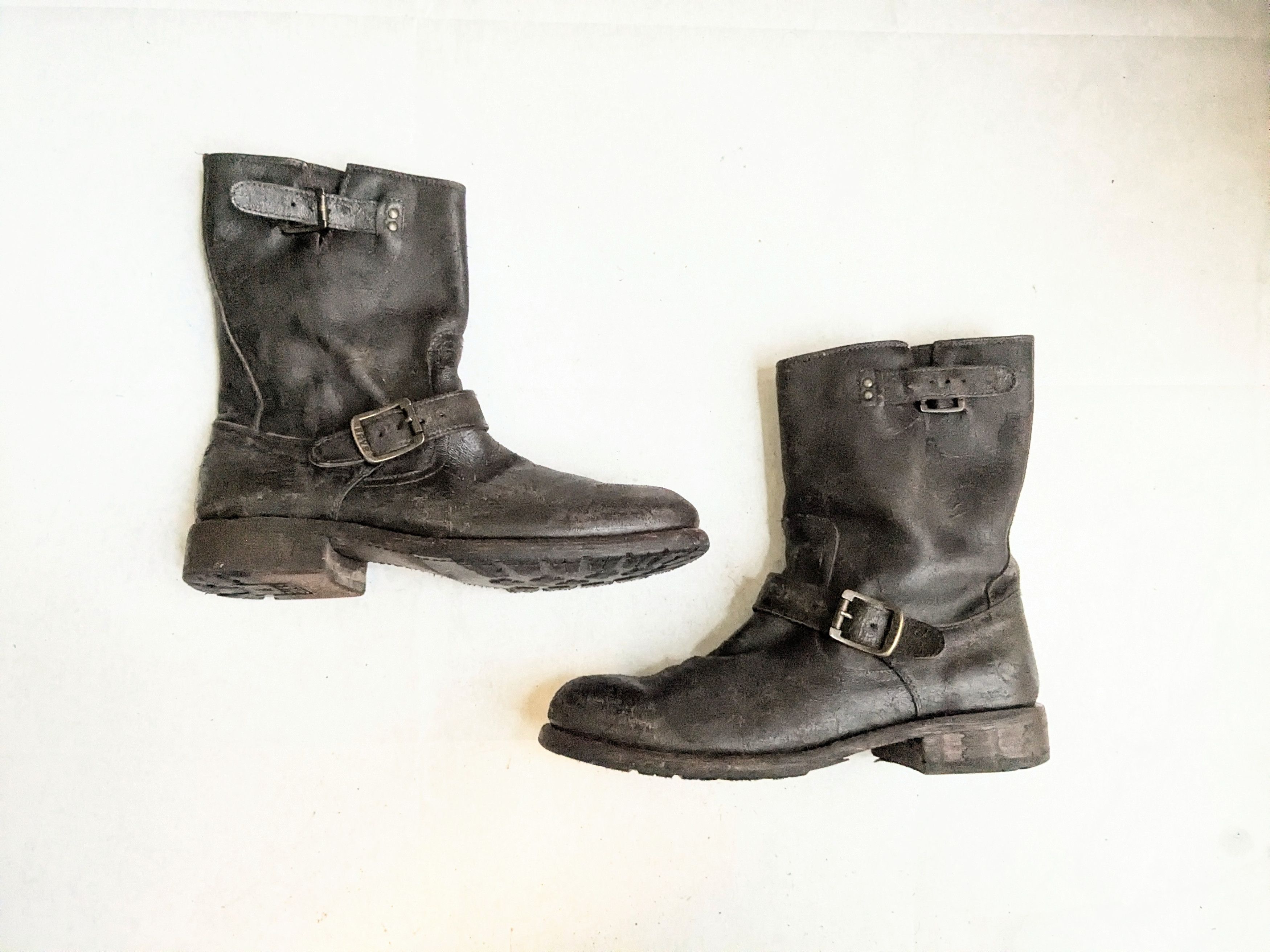 Frye Frye Engineer Boots Brown 10 D Leather Size US 10 / EU 43 - 1 Thumbnail