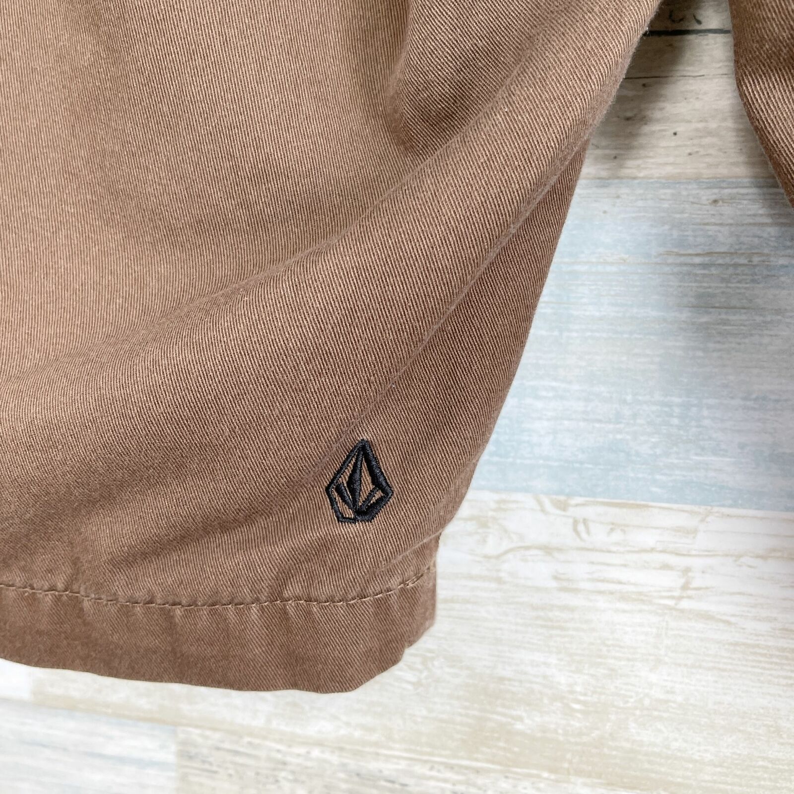 Volcom Volcom Vmonty Stretch Shorts Brown 10.5" Relaxed Mens 32 Size US 32 / EU 48 - 5 Thumbnail