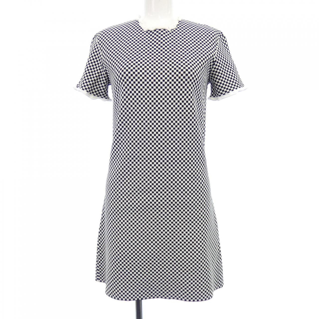 Louis Vuitton Louis Vuitton Louis Vuitton Micro Check Mini Dress Dress Others Dresses FMKD95LK2 DUTY FREE for USA Size ONE SIZE - 1 Thumbnail