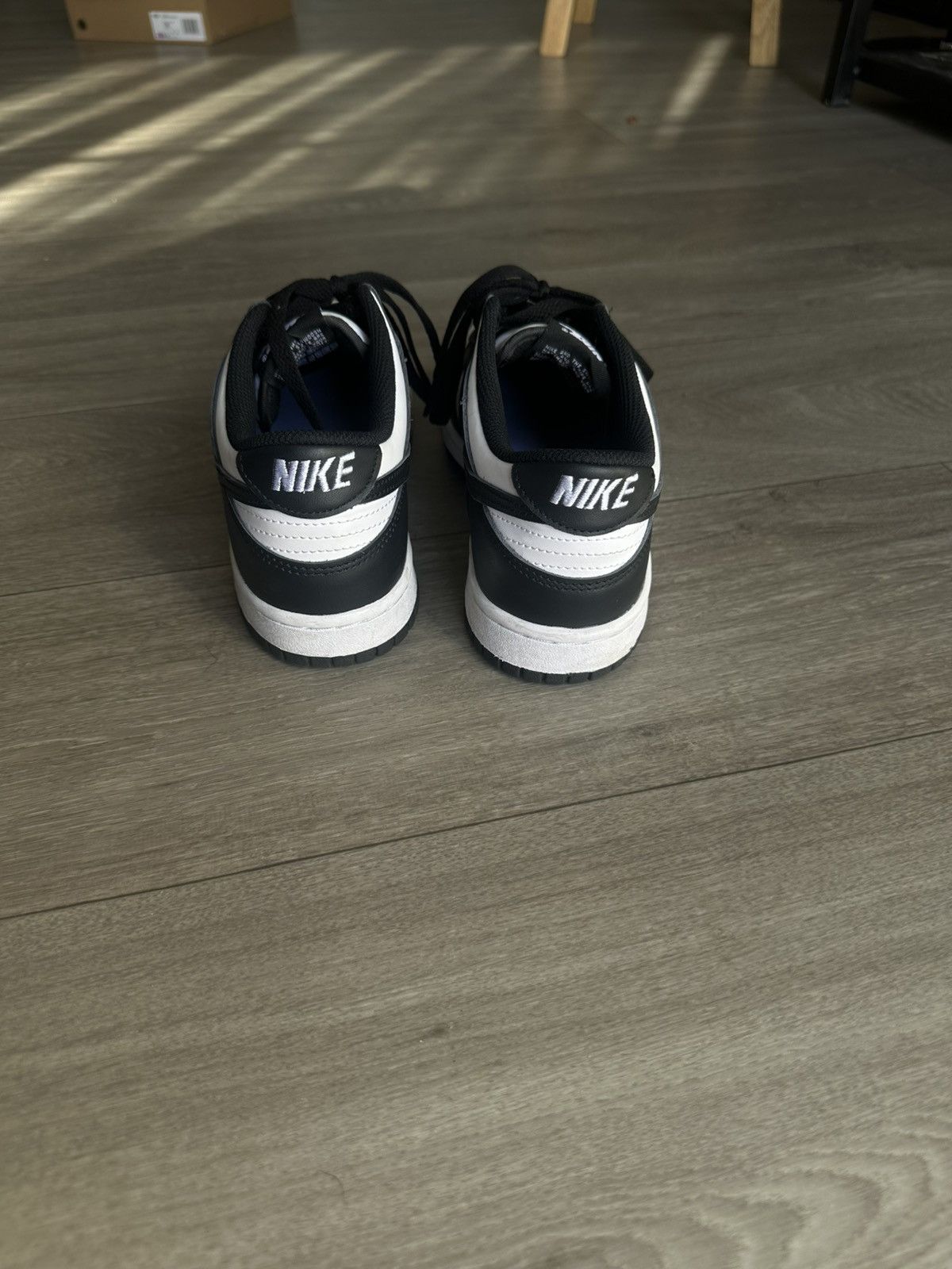Nike Nike Dunk Low Gs ‘Black White’ Sz 6 Size US 6 / IT 36 - 10 Thumbnail