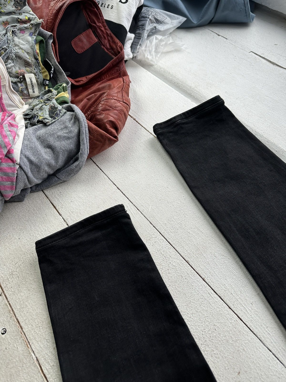 Dsquared2 🚨PUNK DSQUARED2 OPIUM SKINNY 96 BLUE MENS JEANS Y2k BIKER Size US 35 - 11 Thumbnail