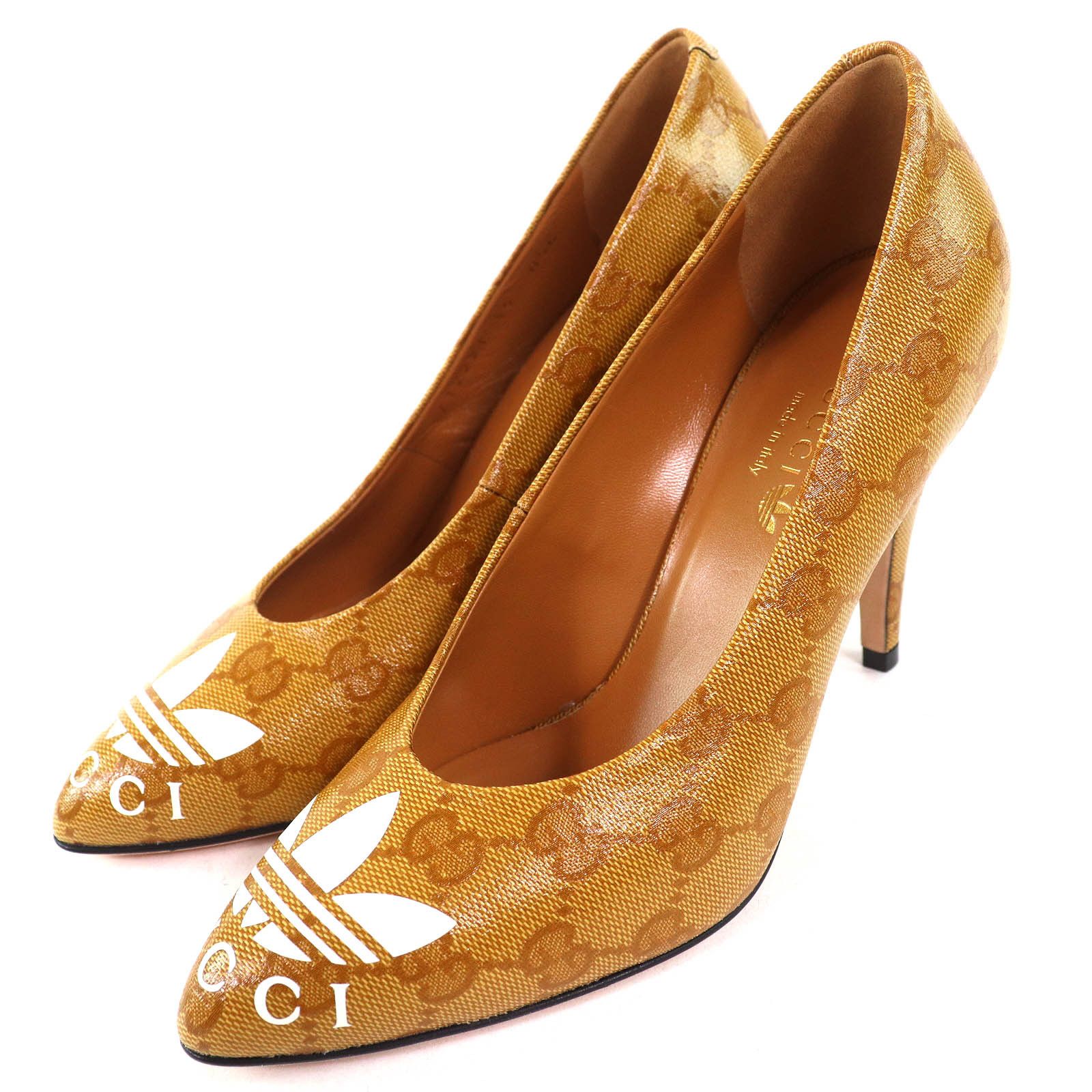 Gucci Gucci Gucci×adidas Trefoil Logo GG Crystal Pumps Others Shoes 712221 DUTY FREE for USA Size ONE SIZE - 1 Thumbnail