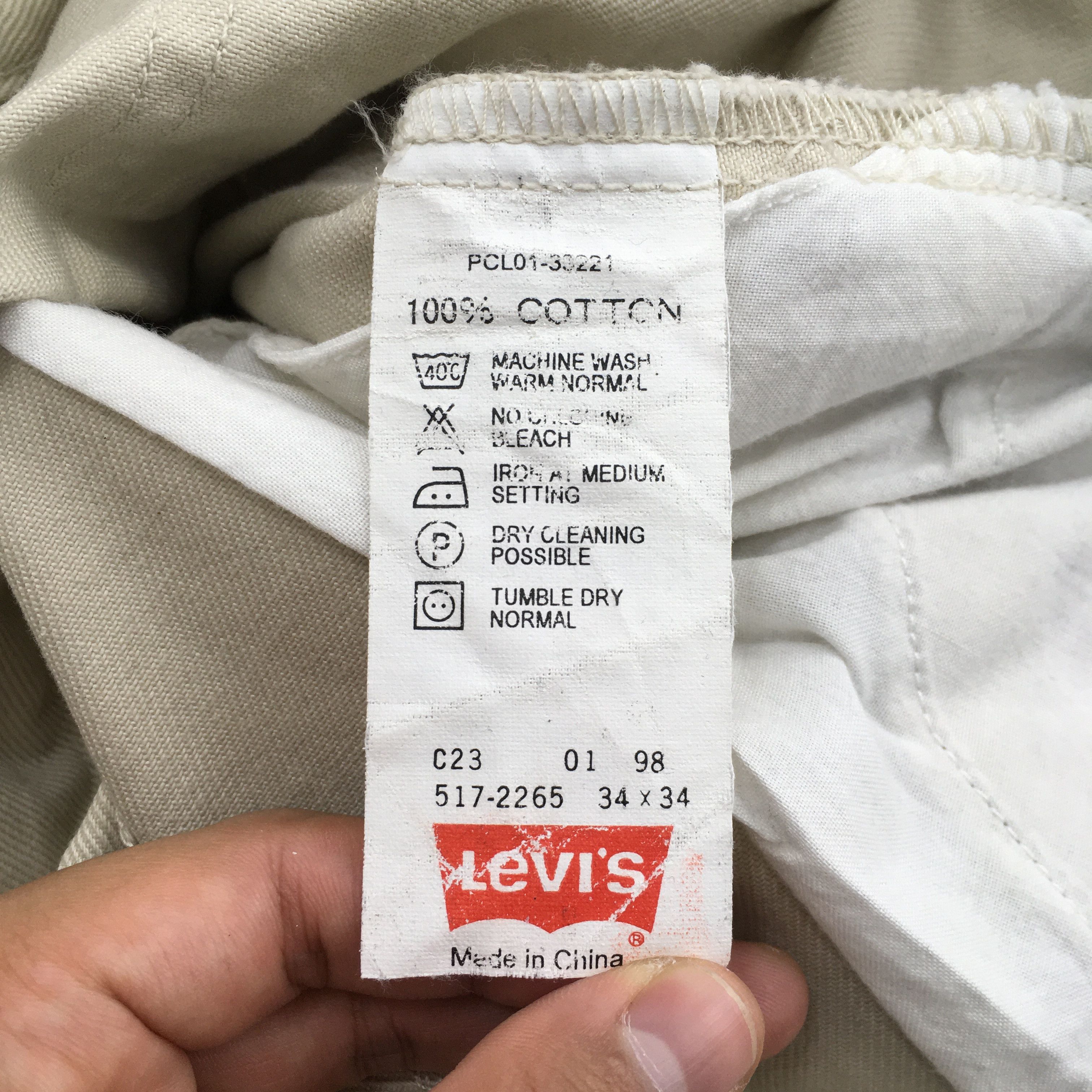 Levi's Size 31x32 Vintage Levi's 517 Stonewash Bootcut Jeans S1026 Size 31" - 13 Thumbnail