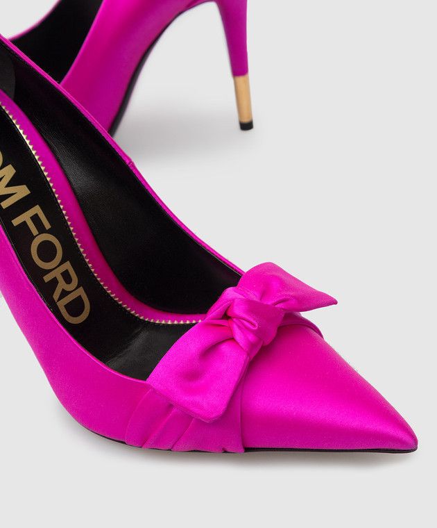 Tom Ford o1y0126 Stiletto Heel Pumps in Fuchsia Size US 8.5 / IT 38.5 - 2 Thumbnail