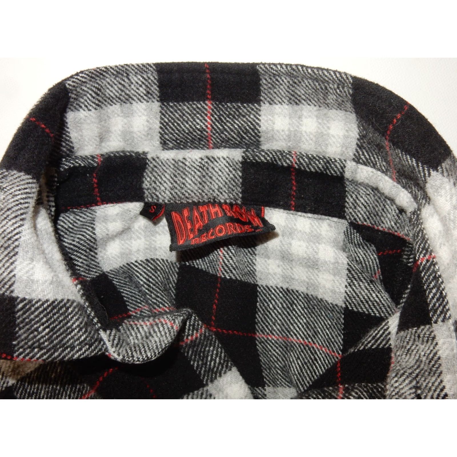 J.Crew Death Row Records Men’s Flannel Shirt Size S Black Cotton Plaid Long Sleeve Button-Up Mens Size US S / EU 44-46 / 1 - 4 Thumbnail