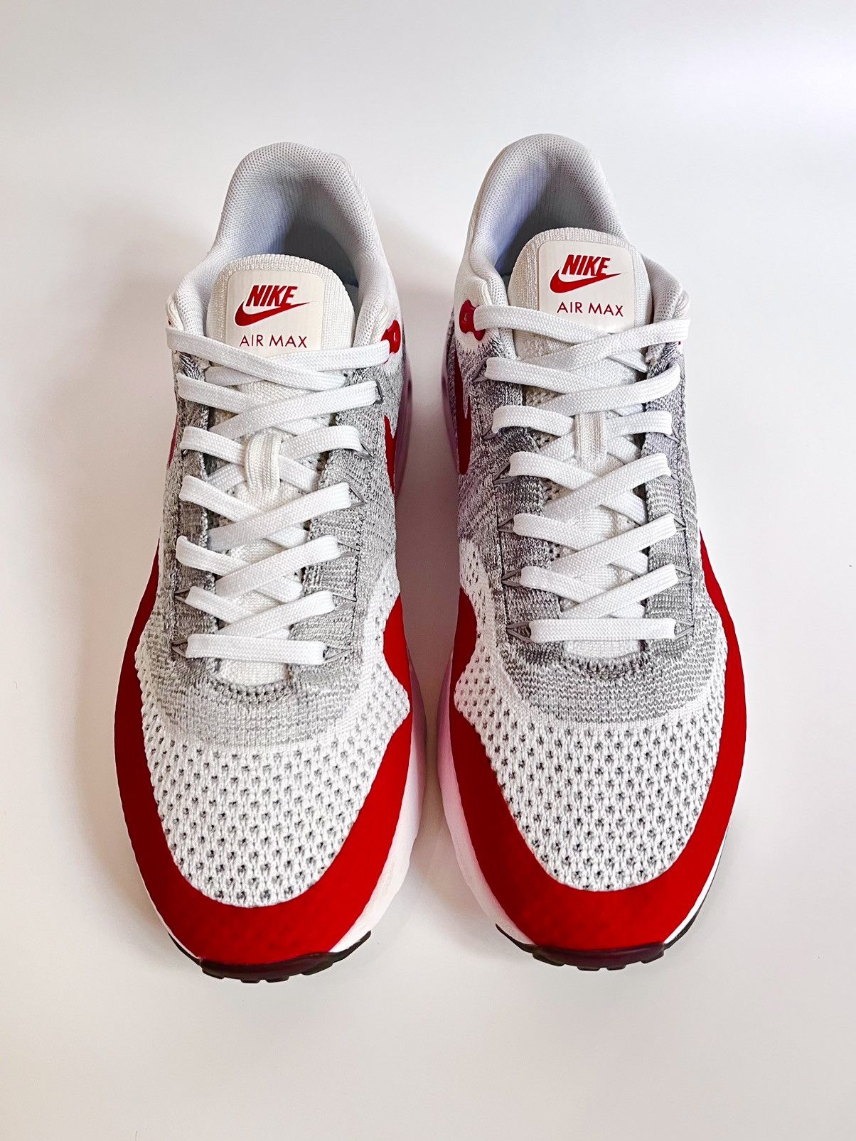 Nike Nike Air Max 1 OG Flyknit “University Red” Size US 10.5 / EU 43-44 - 3 Thumbnail