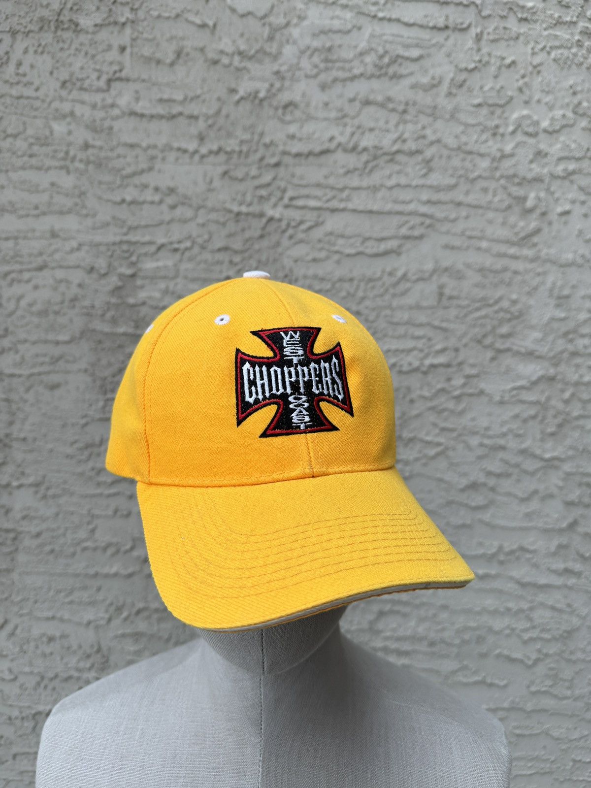 West Coast Choppers WEST COAST CHOPPERS “MUSTARD” TRUCKER HAT Size ONE SIZE - 1 Thumbnail