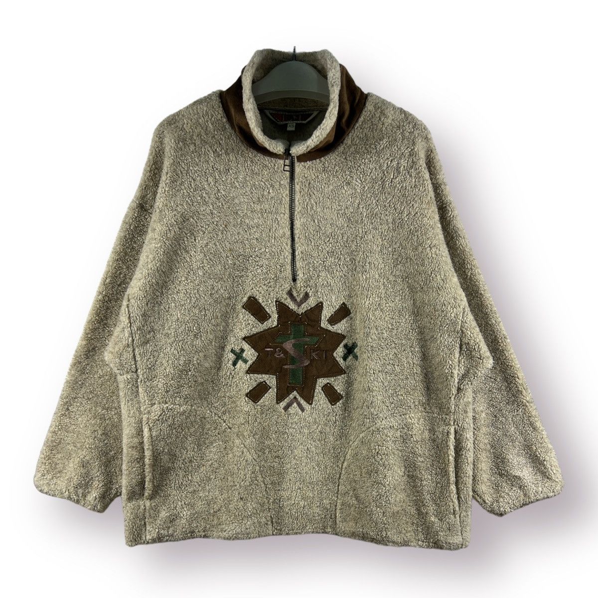 Other 🔥 VINTAGE T & Ski fleece pullover Size US XS / EU 42 / 0 - 1 Thumbnail