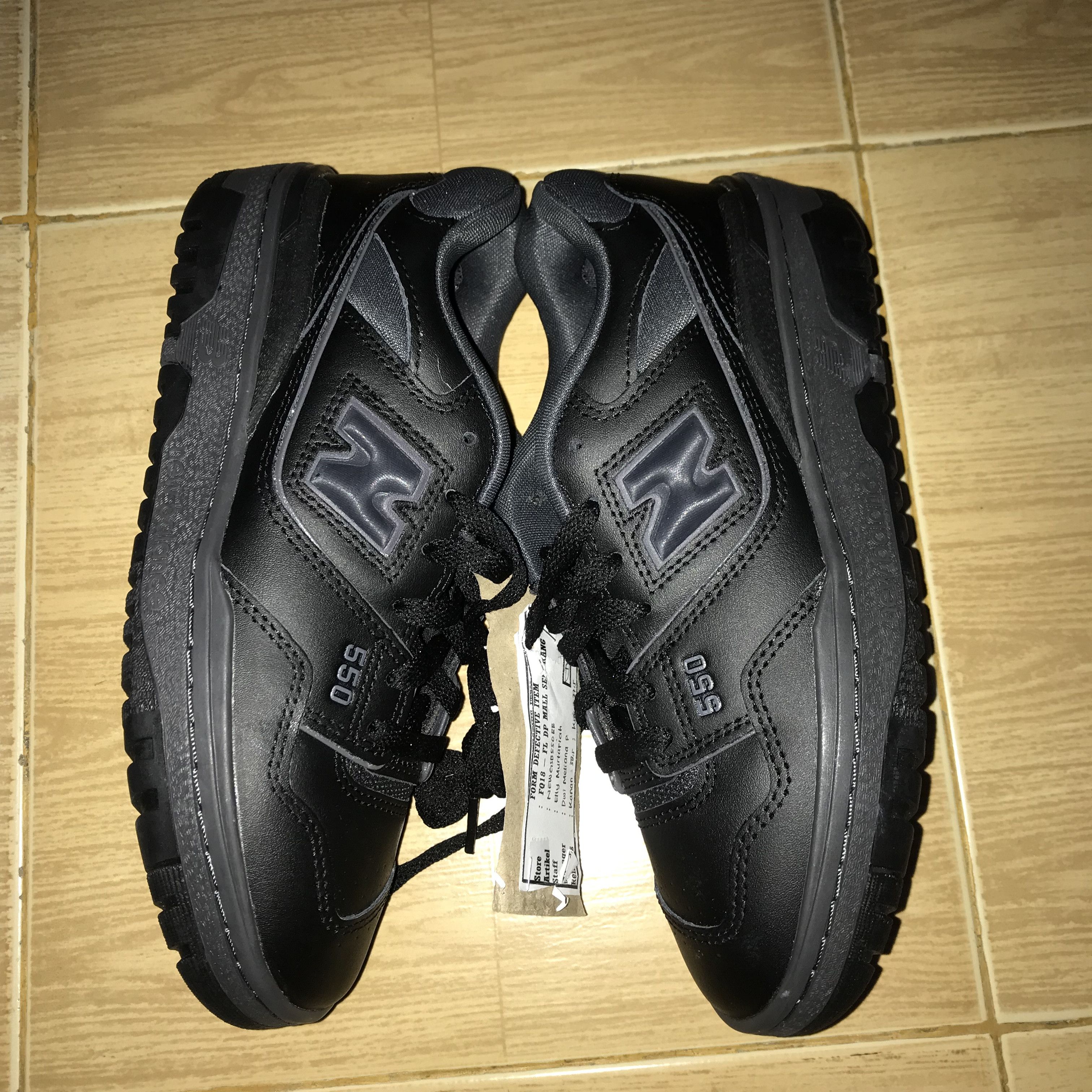 New Balance New Balance NB BB50 Full black Basic NEW Size 4.5uk Bnwt Size US 5.5 / EU 38 - 9 Thumbnail