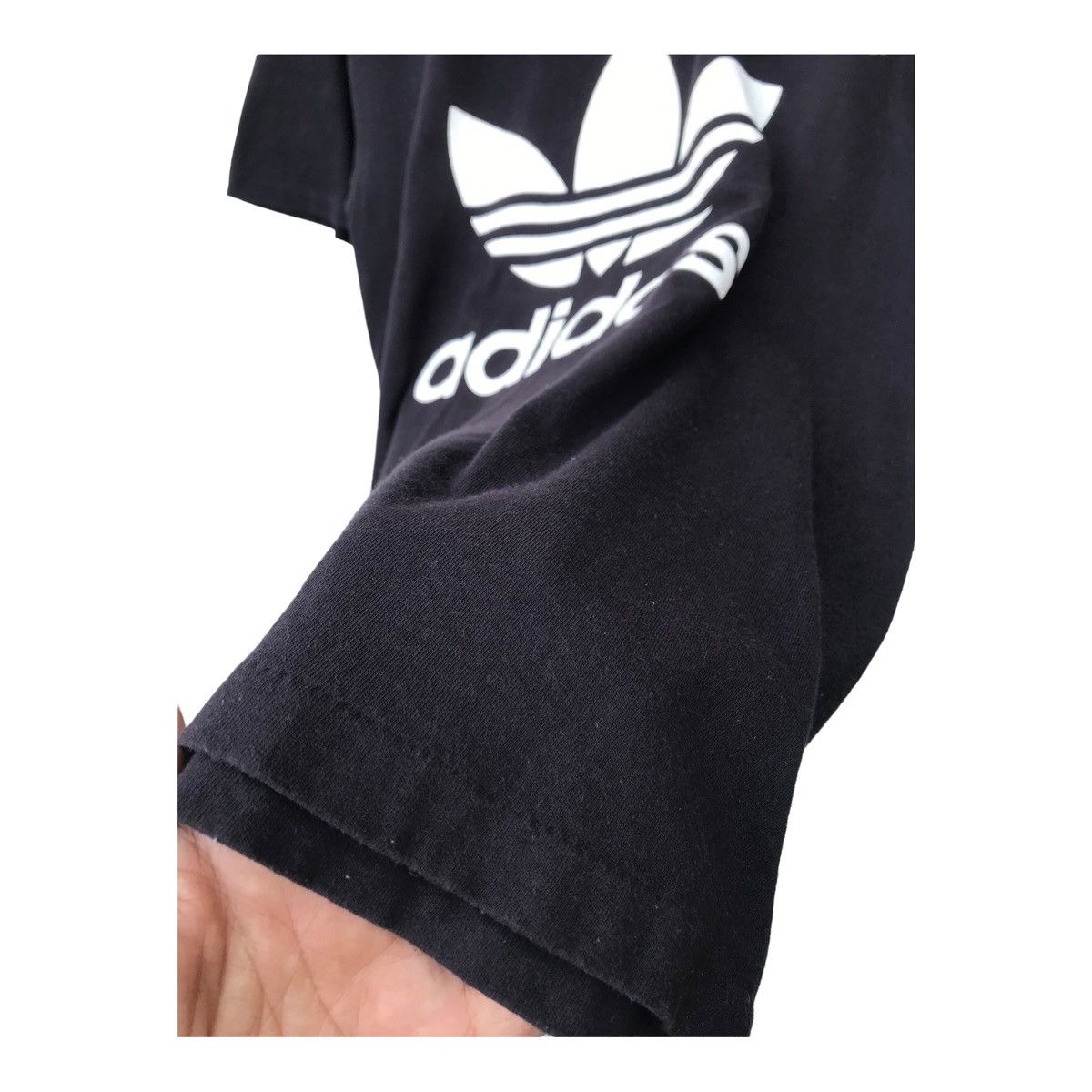 Vintage Vintage Adidas Big Logo Made in Usa Shirt Size US M / EU 48-50 / 2 - 7 Thumbnail