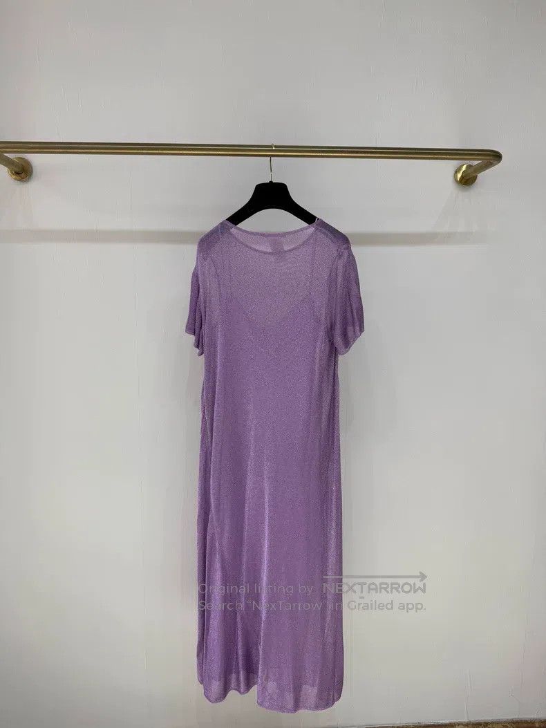 The Row The Row Flowing two-piece purple dress Size M / US 6-8 / IT 42-44 - 2 Thumbnail