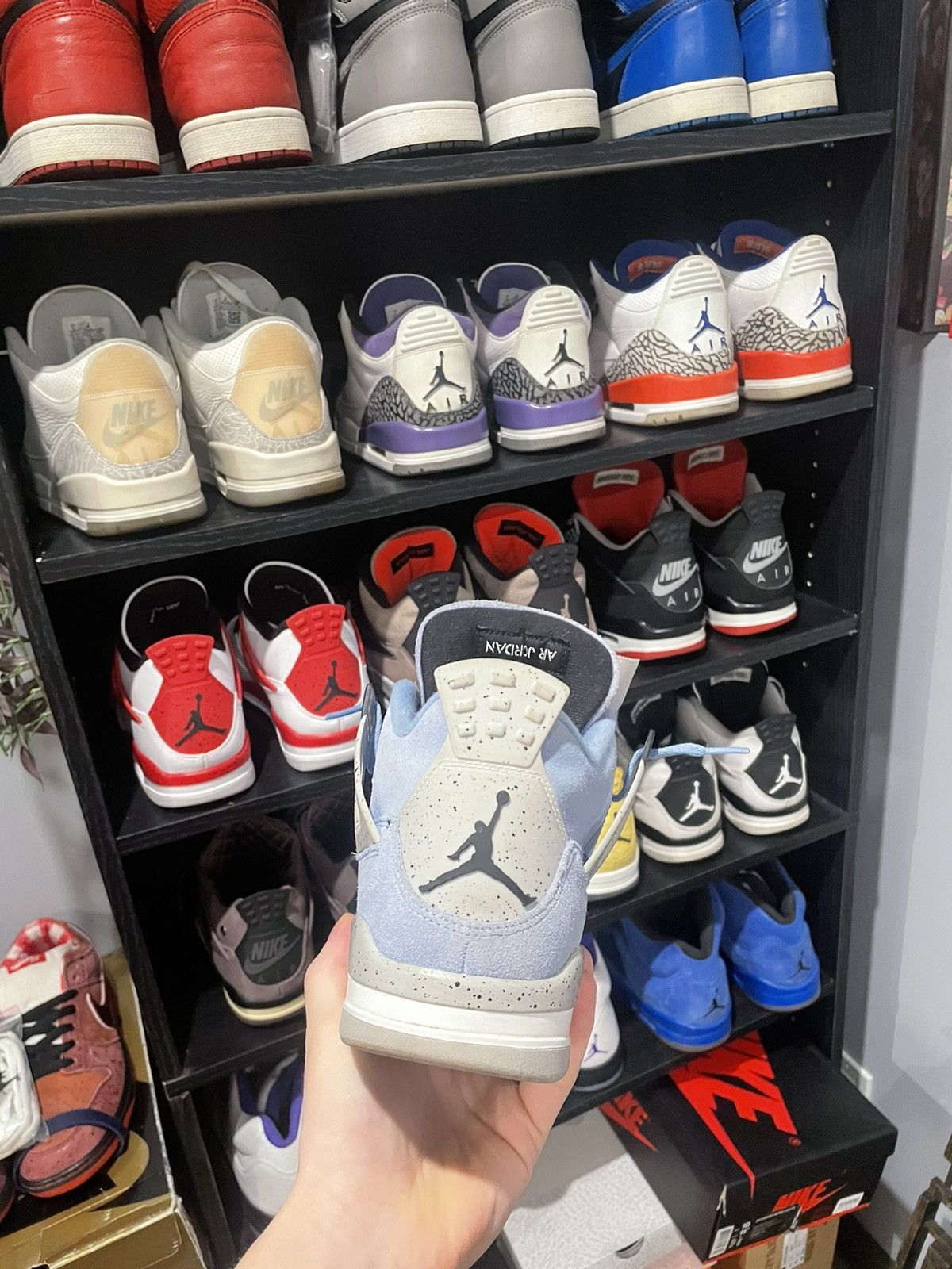Jordan Brand Jordan 4 university blue UNC size 9 Size US 9 / EU 42 - 2 Thumbnail