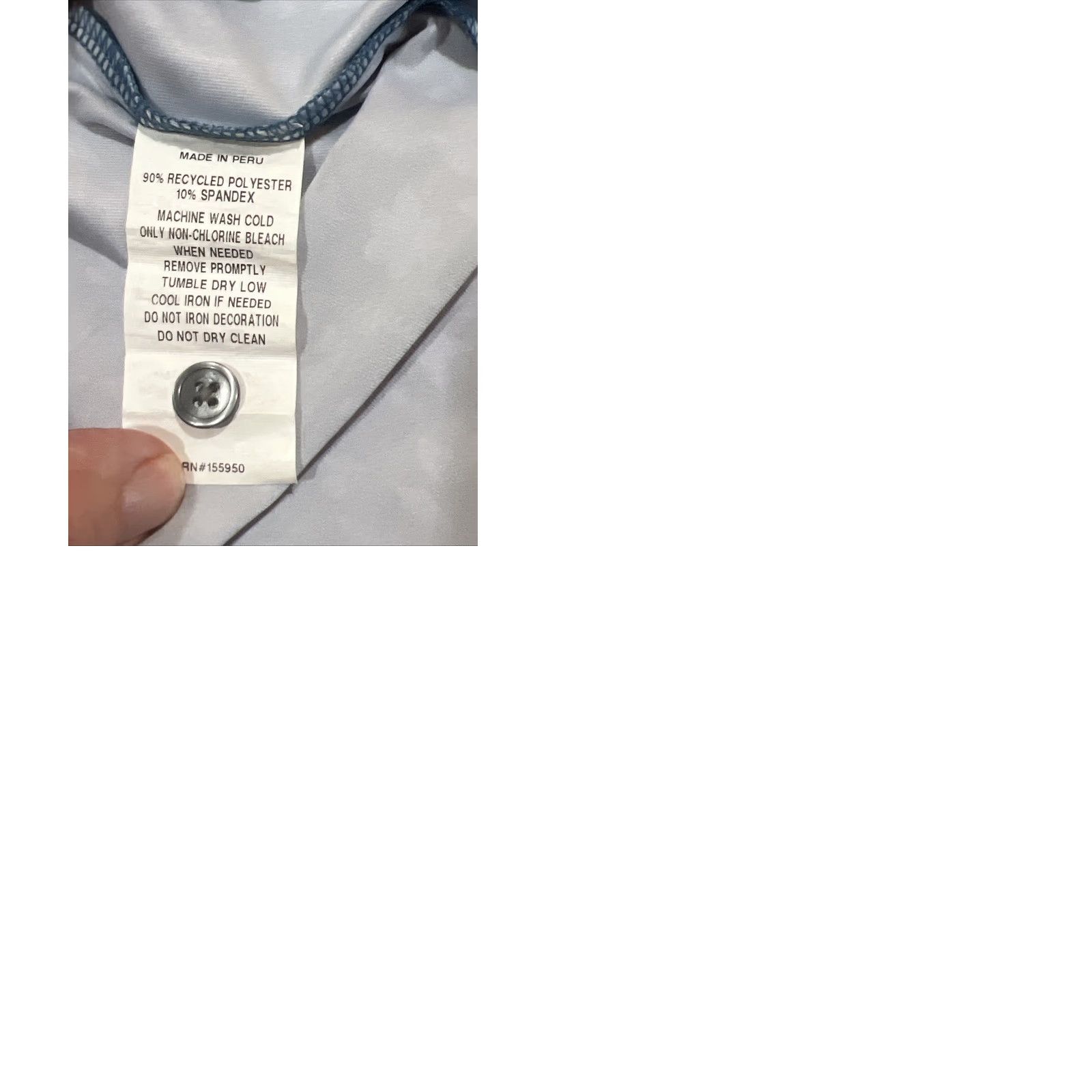 Vintage Greyson Golf Polo Shirt Men’s XL Magical Fern Blue Talking Rock Stretch Size US XL / EU 56 / 4 - 9 Thumbnail