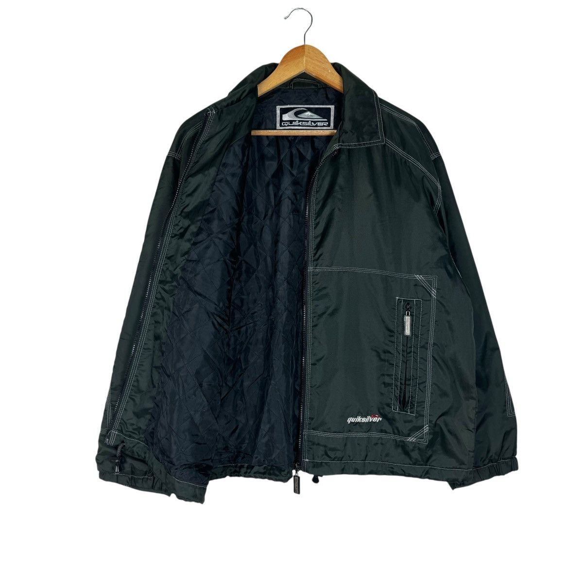 Quicksilver ☀️VTG 90s QUICKSILVER OVERSIZE ZIPPER JACKET Size US M / EU 48-50 / 2 - 8 Thumbnail