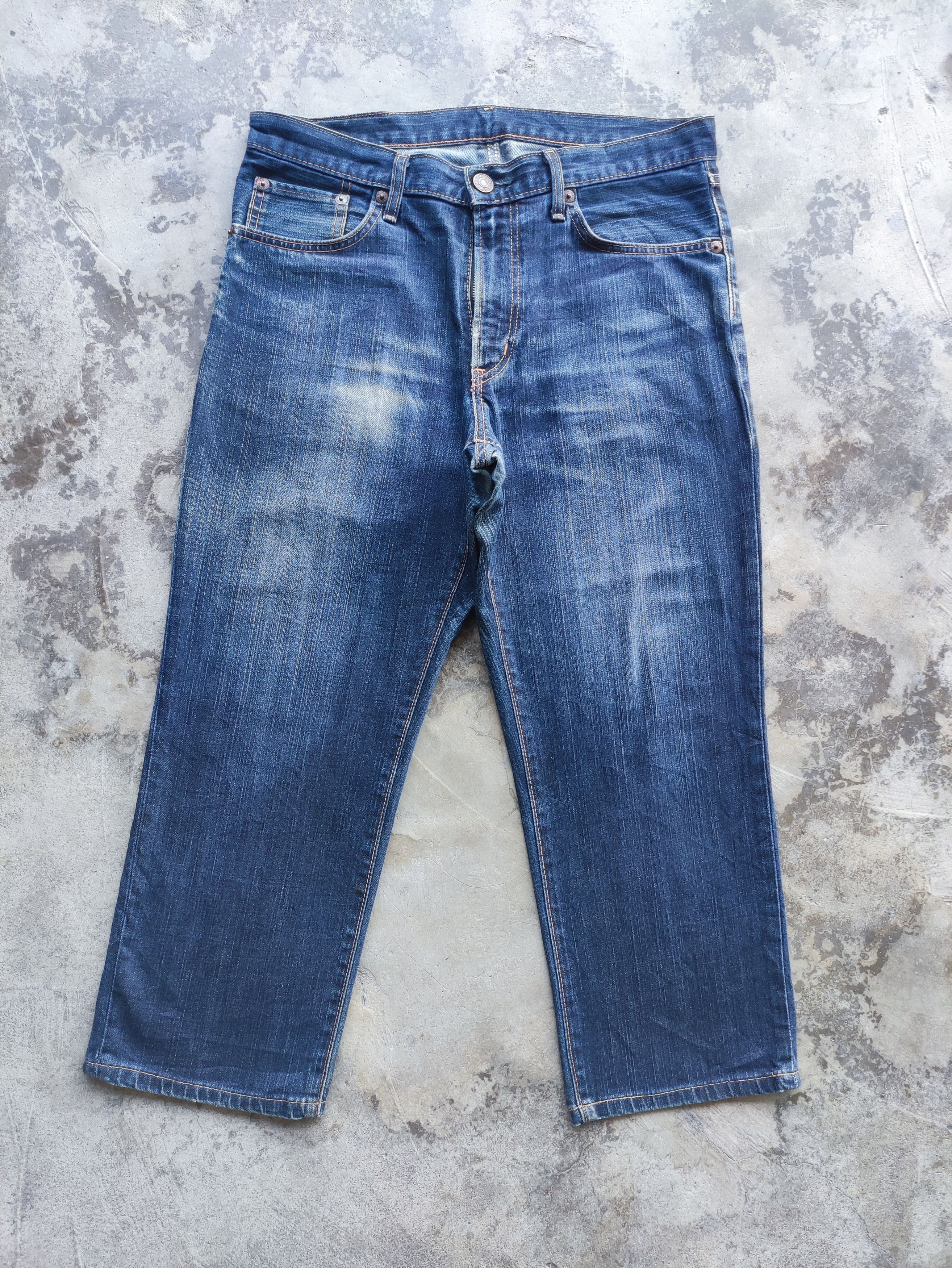 Edwin Vintage Edwin Brand Buggy Denim Faded Pants Size US 36 / EU 52 - 1 Thumbnail