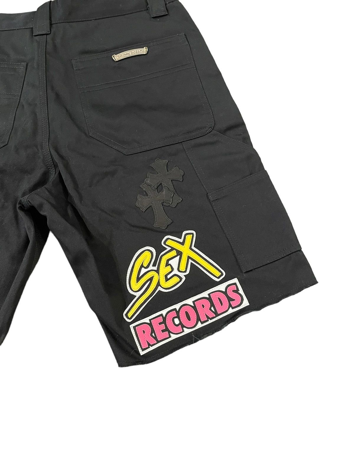 Chrome Hearts 1/5 Matty Boy Patch & Cross Patch Carpenter Shorts Size US 32 / EU 48 - 12 Thumbnail
