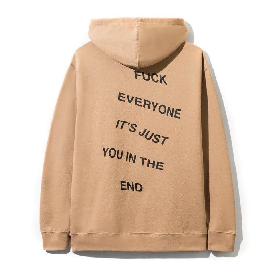 Anti Social Social Club FEIJYITE Anti Social Social Club Sand Hoodie Size US L / EU 52-54 / 3 - 1 Thumbnail