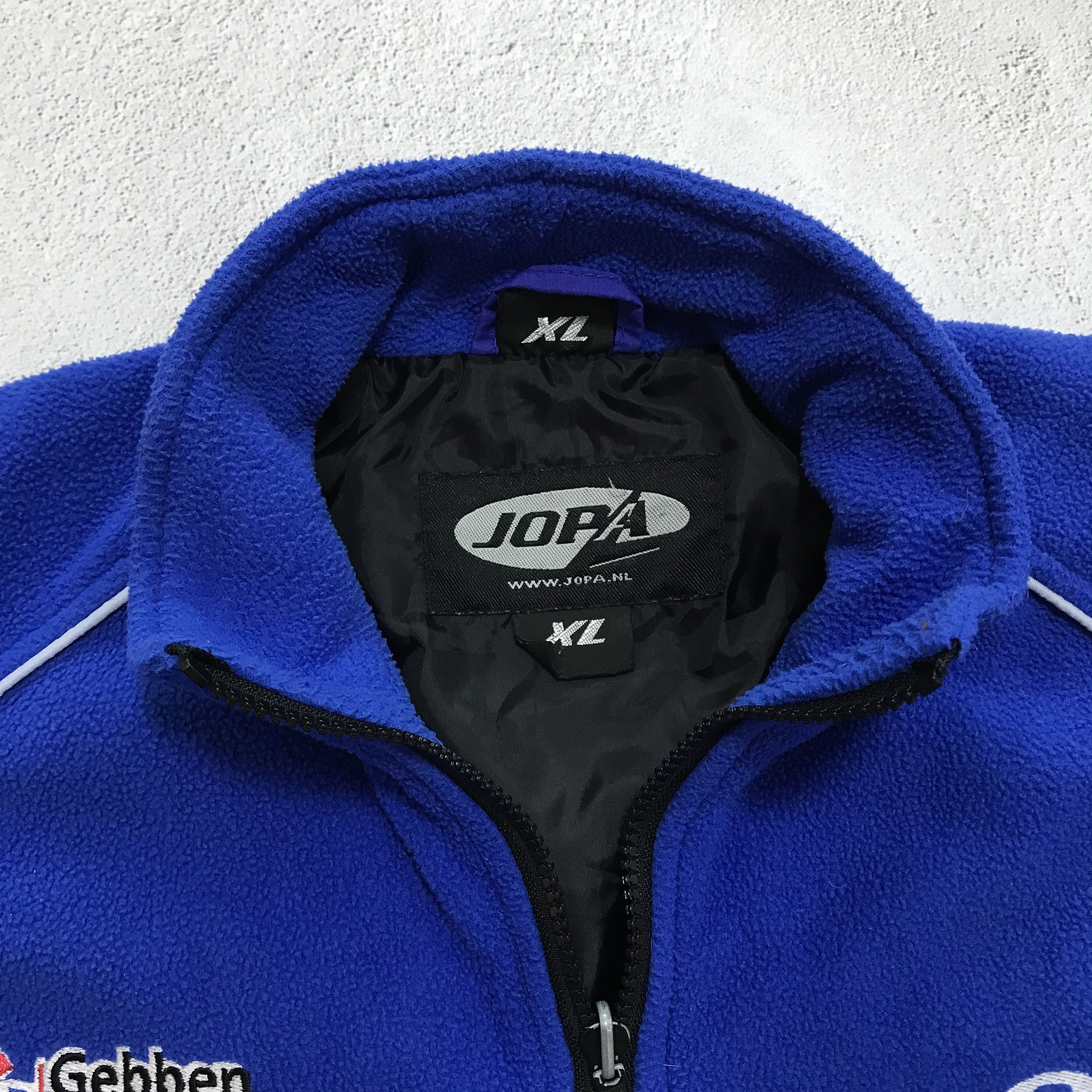 Yamaha YAMAHA Vintage Bomber Fleece Jacket Racing Motorcycle 90s Size US XL / EU 56 / 4 - 4 Thumbnail