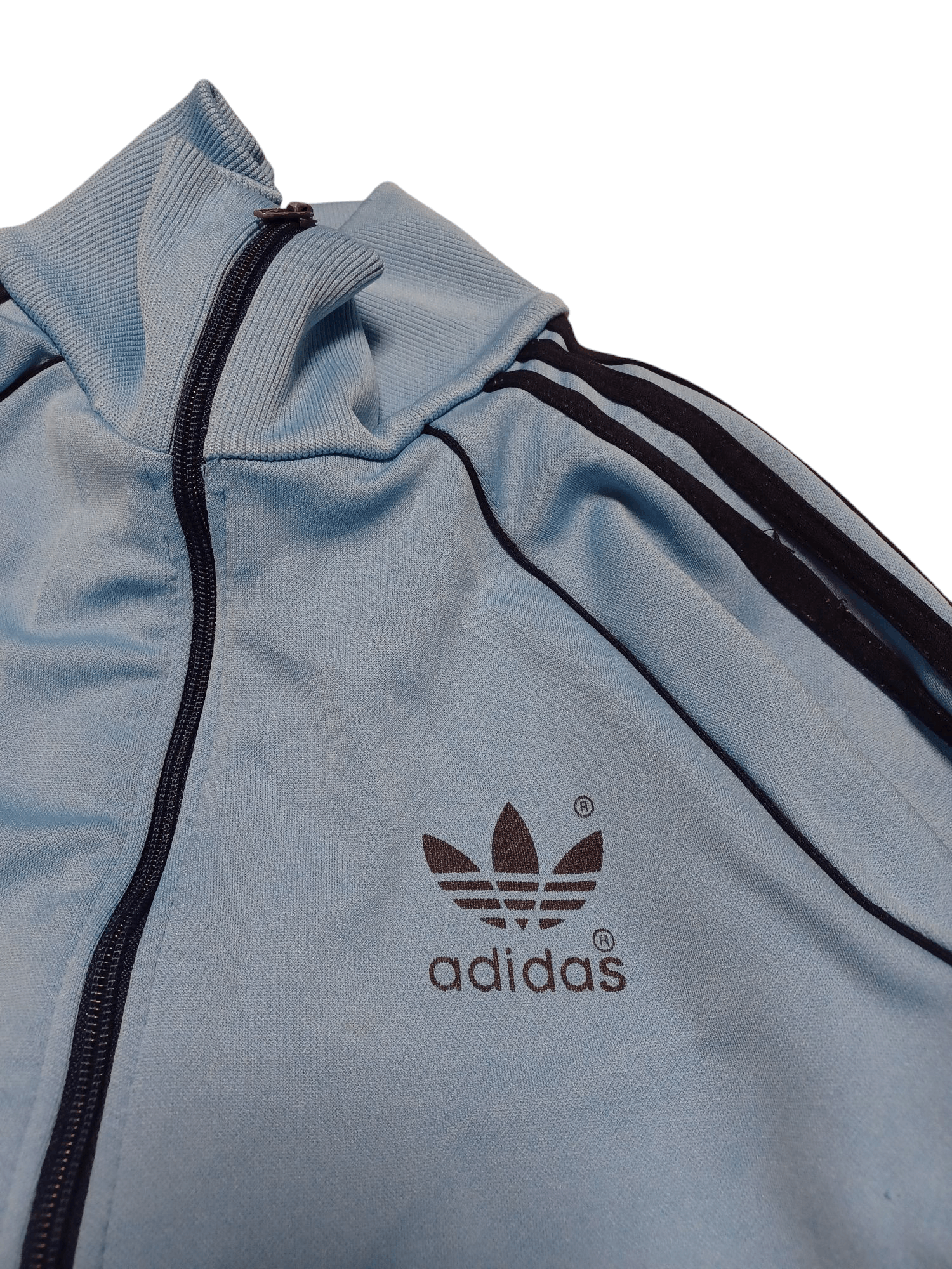 Adidas ADIDAS VINTAGE 80S 90S BIGLOGO TRACK JACKET DRILL SOCCER Size US S / EU 44-46 / 1 - 2 Thumbnail