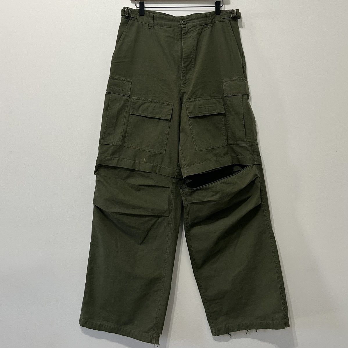Balenciaga Olive Cargo Pants Balenciaga × Japanese Brand