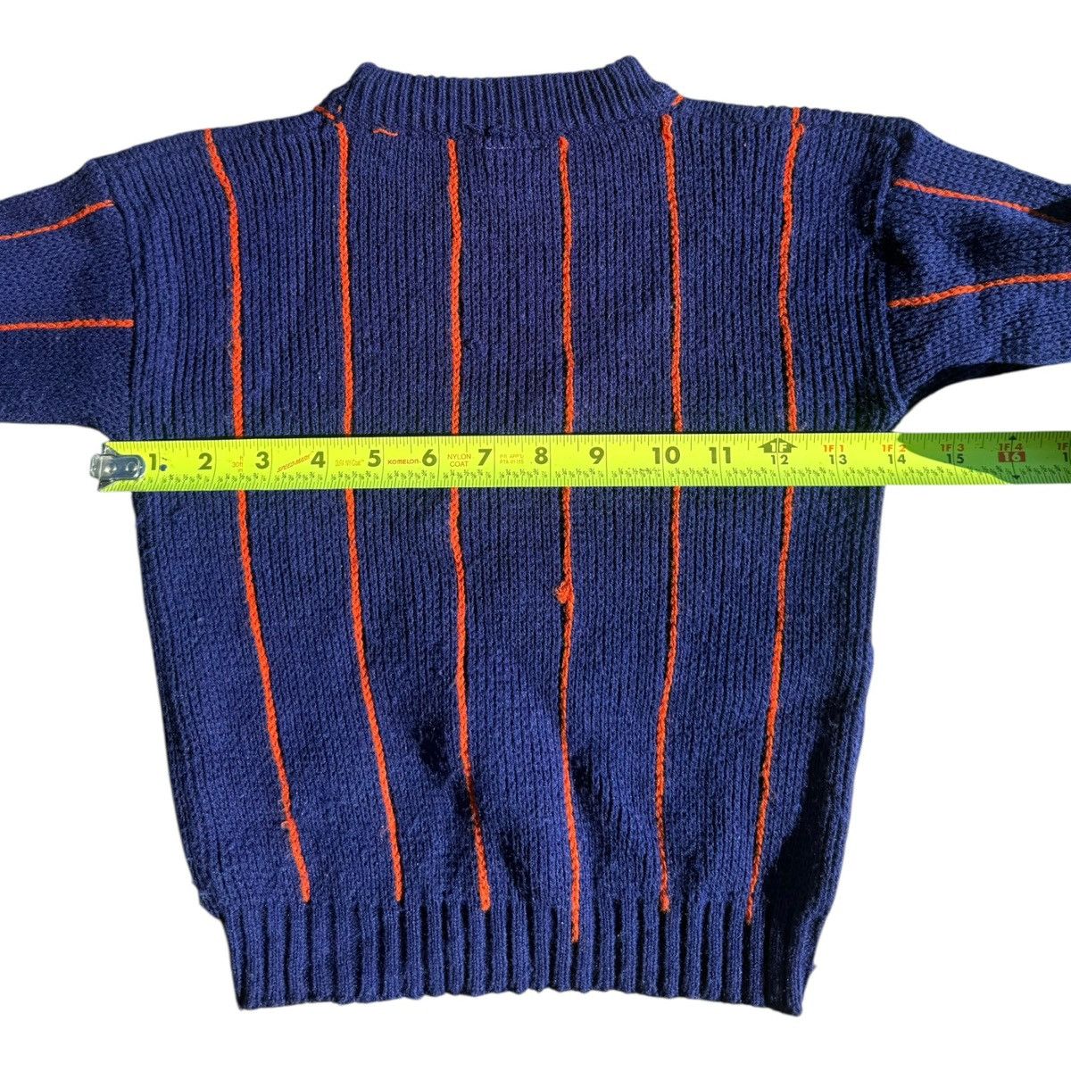 Vintage Vintage Kid 70s 80s Football 21 Knit Sweater Dawnelle Taiwan Size US XXS / EU 40 - 4 Thumbnail