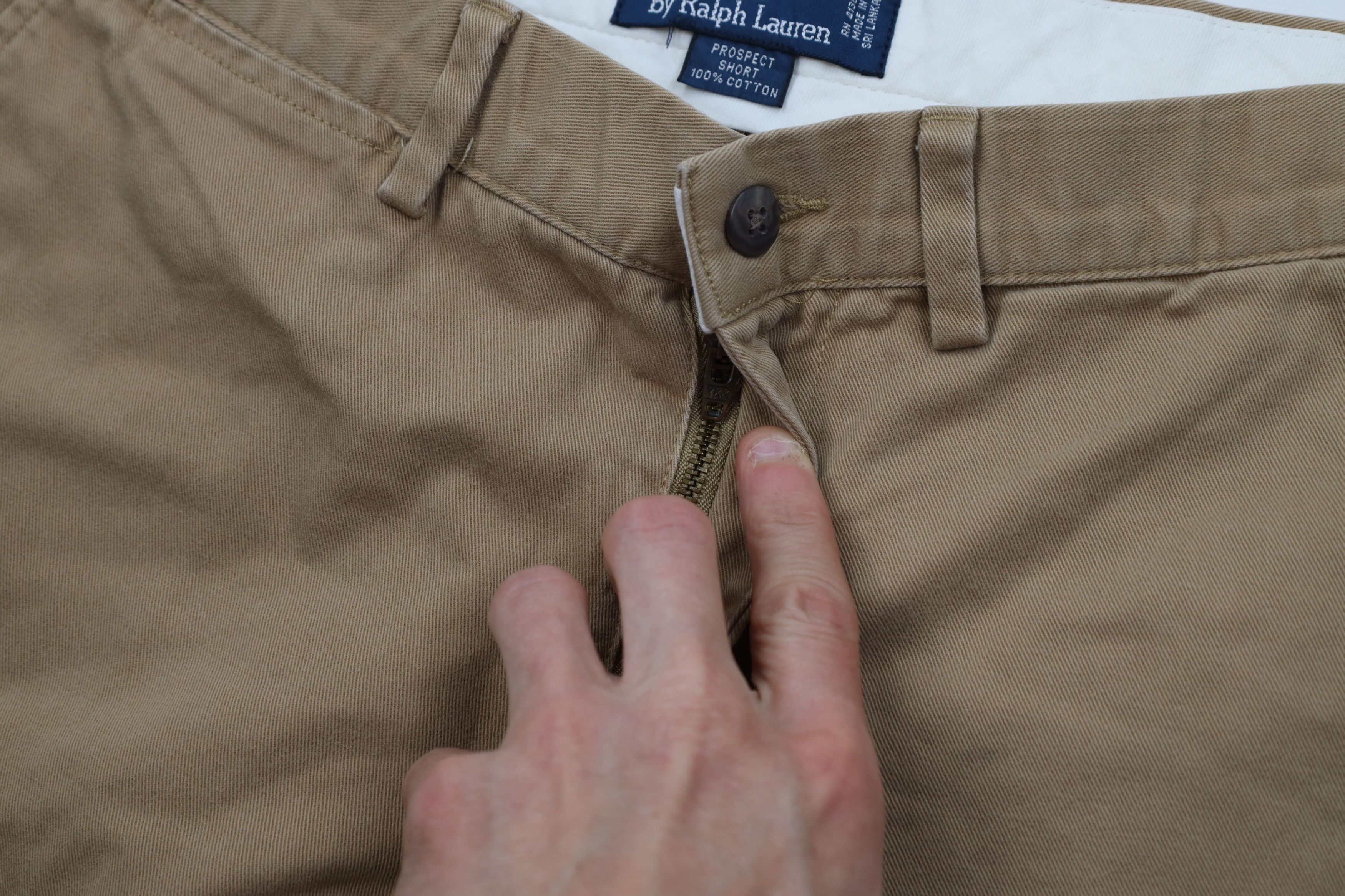 Ralph Lauren Vintage 90s Ralph Lauren Above Knee Chino Golf Shorts Cotton Size US 32 / EU 48 - 5 Thumbnail