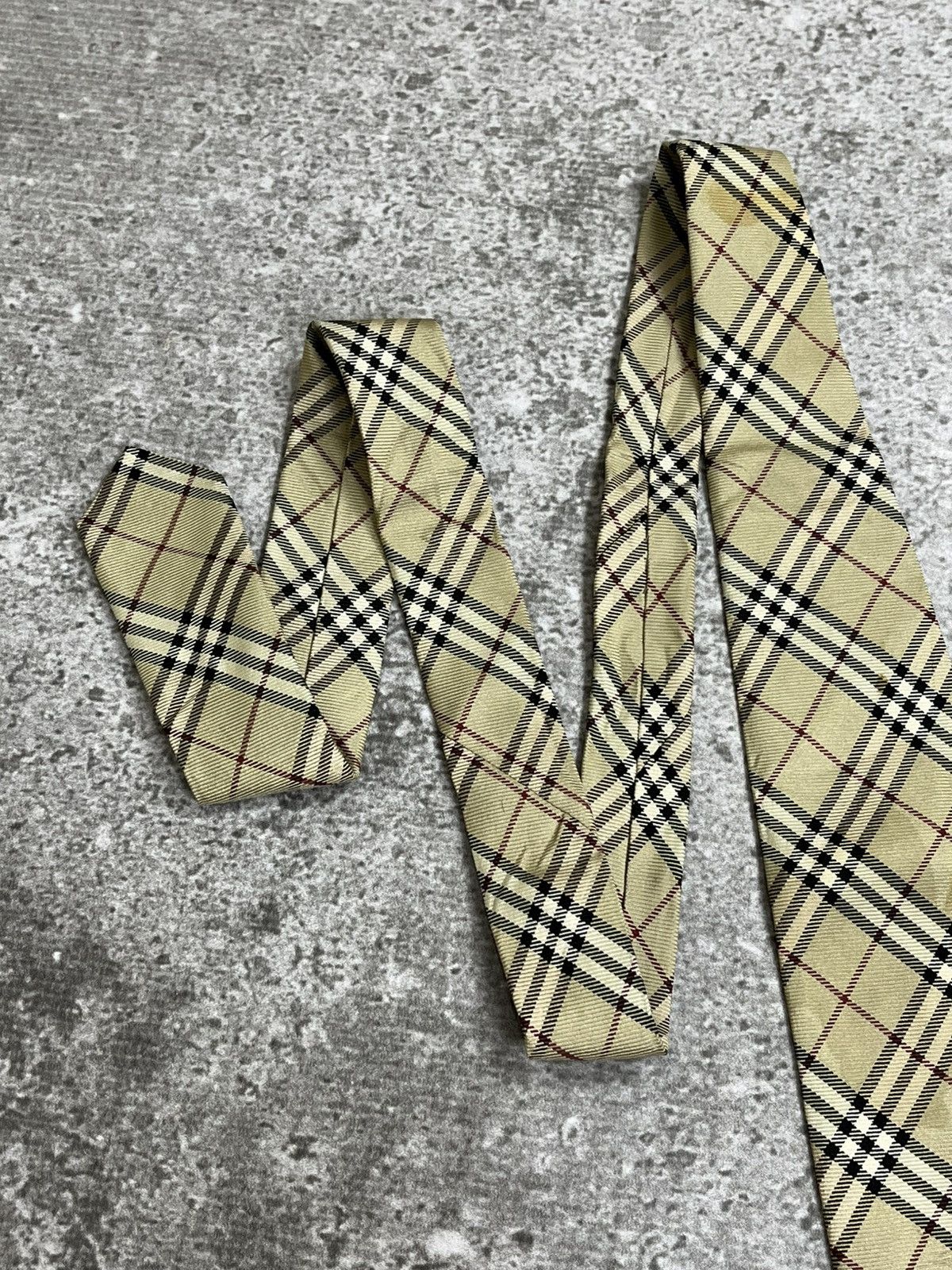 Burberry Burberry Nova Check Silk Tie Size ONE SIZE - 3 Thumbnail