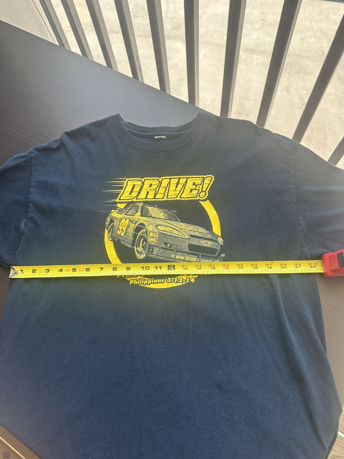 Other Vintage Thrifted Drive Racing Car Graphic T-Shirt Size XL Size US XL / EU 56 / 4 - 6 Thumbnail