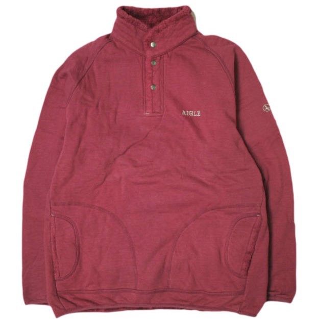 Other AIGLE Fleece Pullover Sweatshirt Cotton Sweatshirts & Hoodies 8502-96215 DUTY FREE for USA