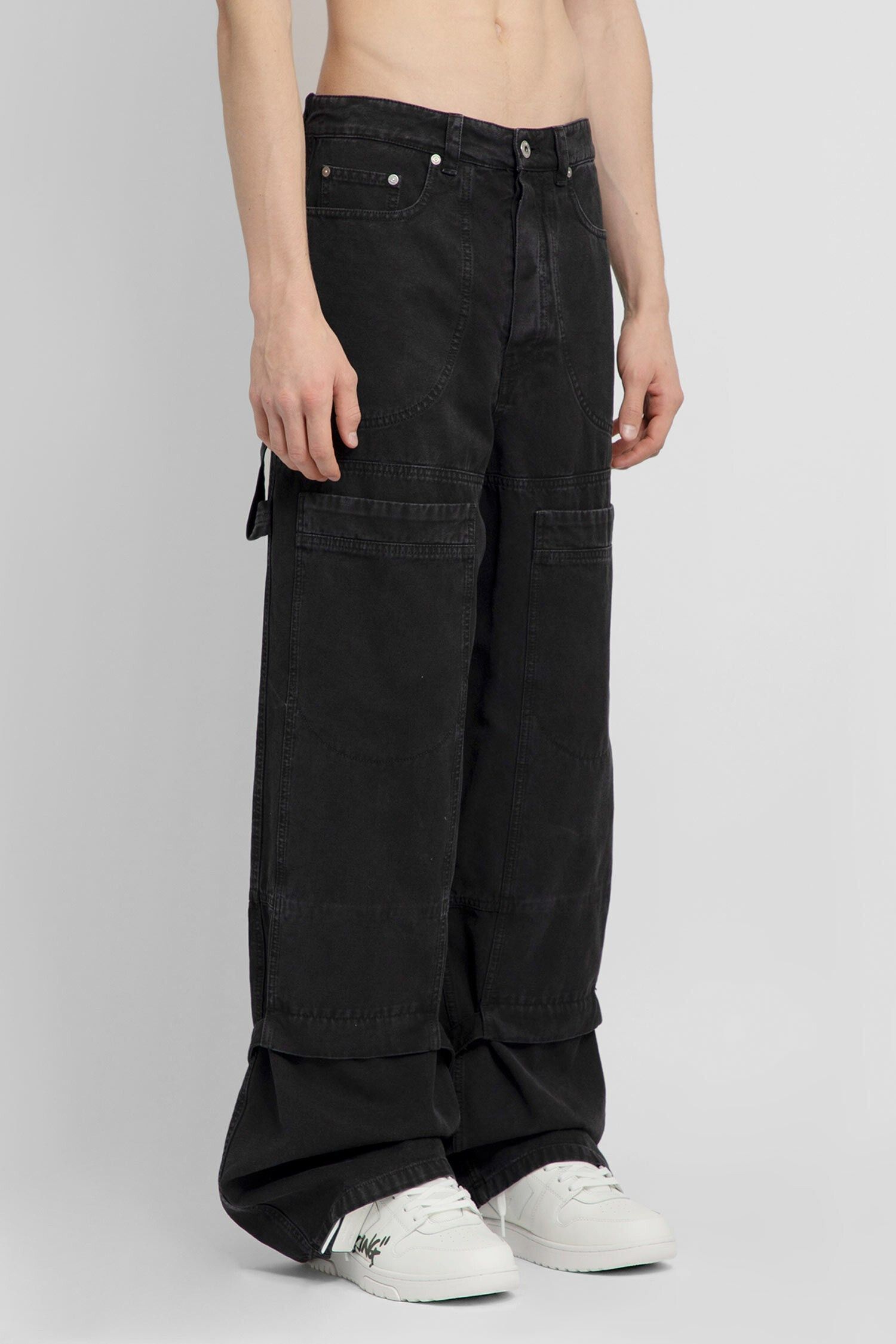 Off-White o1y0225 Denim Pant in Black Size US 31 - 2 Thumbnail