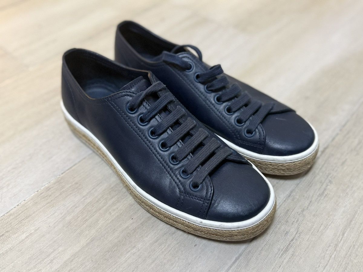 Prada Prada leather sneakers in excellent condition Size US 6.5 / EU 39-40 - 1 Thumbnail