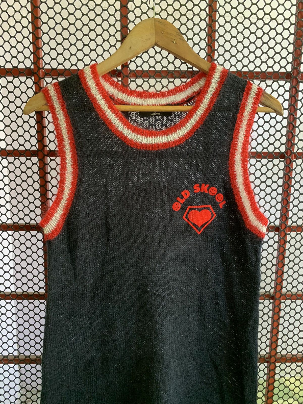 Hysteric Glamour × Japanese Brand Vintage Japanese Super Lover Tank Top Shirt Size M / US 6-8 / IT 42-44 - 5 Thumbnail