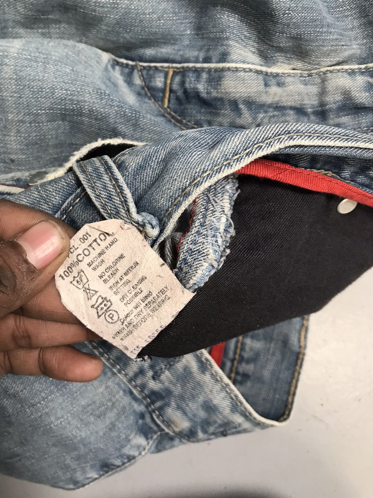 Levi's Vintage Levi’s engineer jeans denim bootcut Size US 34 / EU 50 - 6 Thumbnail