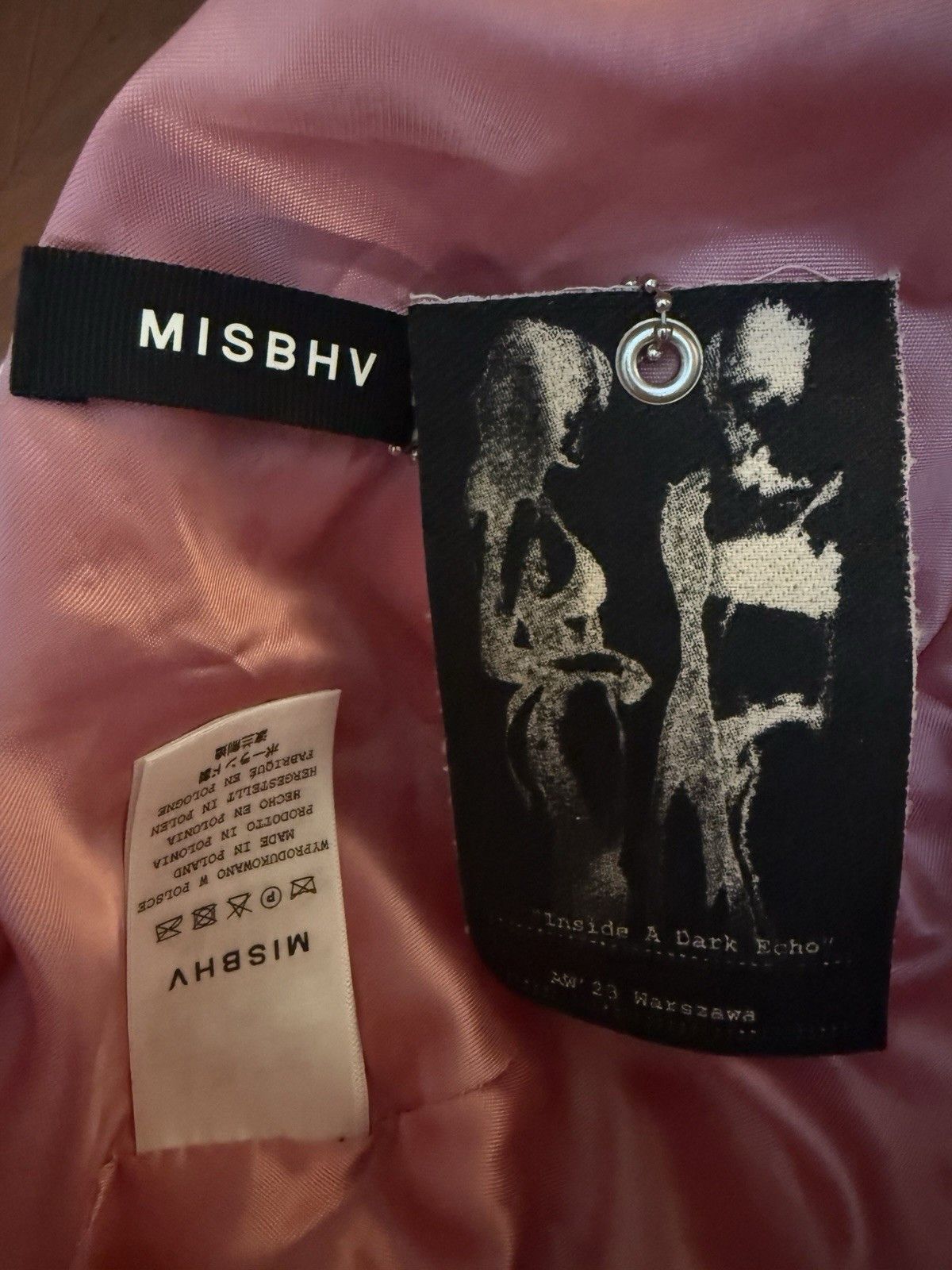 Misbhv Inside A Dark Echo Pink Beret Hat New With Defects Size ONE SIZE - 7 Thumbnail