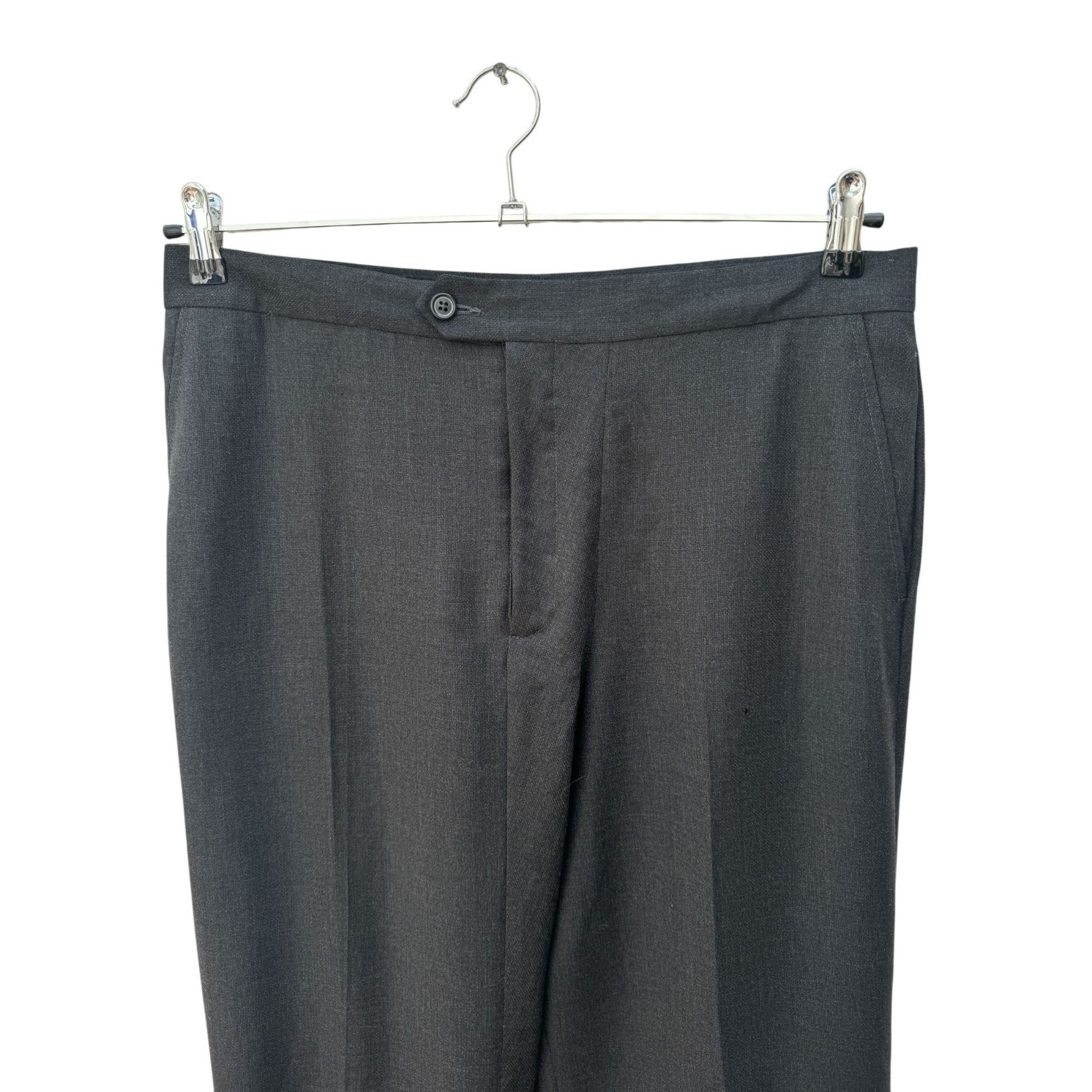 Maison Margiela Fall/Winter 2000 Grey Wool Asymmetric Trousers Size 32" / US 10 / IT 46 - 5 Thumbnail