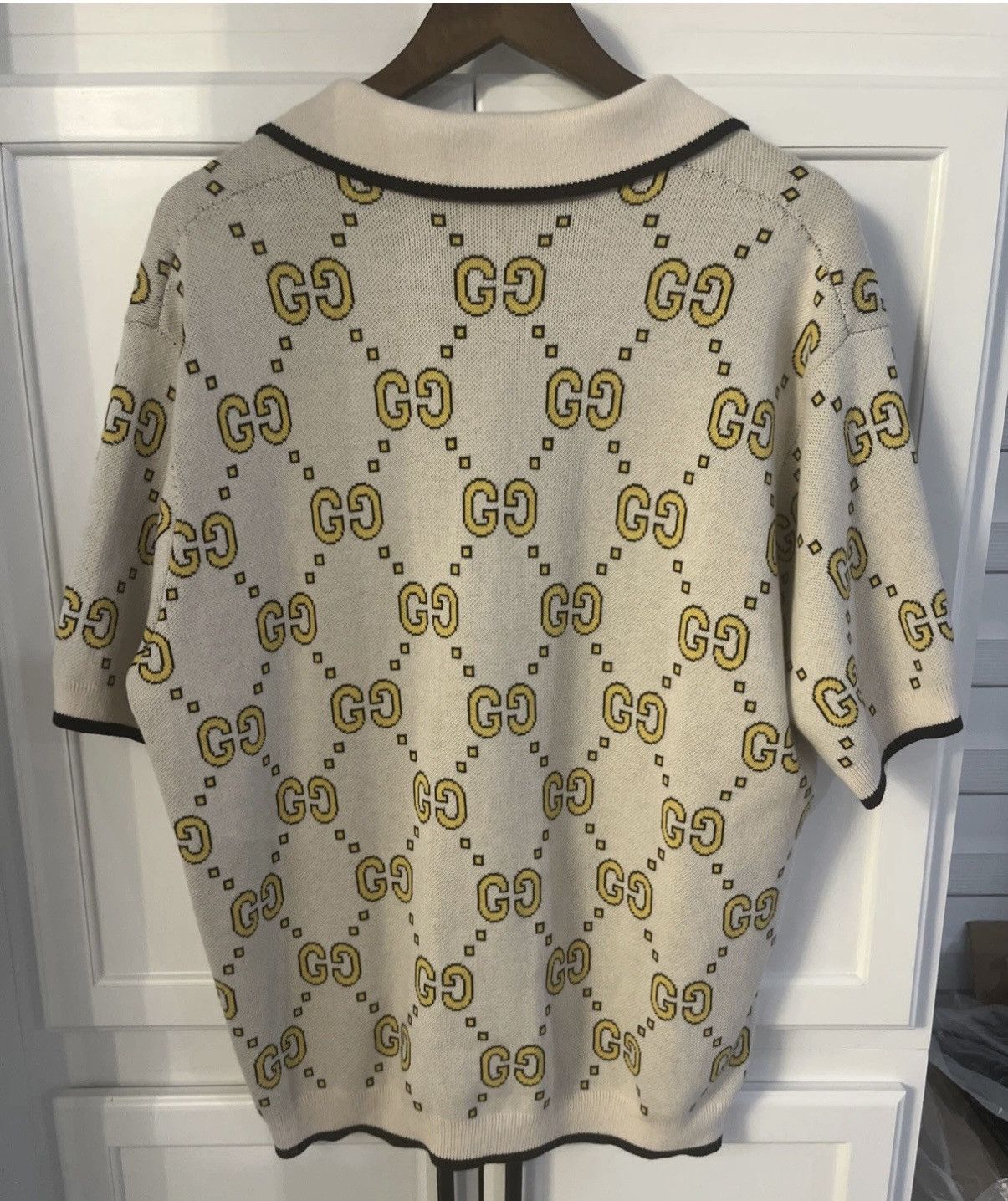 Gucci Gucci Short Sleeve Button Up Size US XXL / EU 58 / 5 - 2 Thumbnail