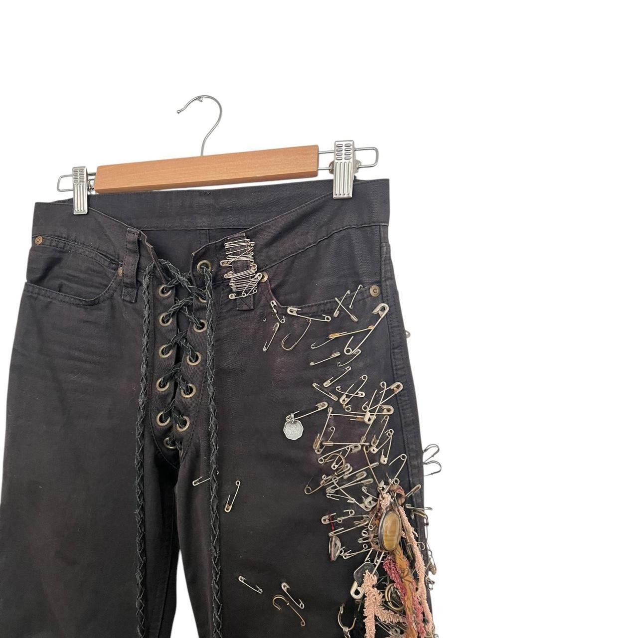 If Six Was Nine Ifsixwasnine keith saftey pin denim Size US 29 - 2 Thumbnail