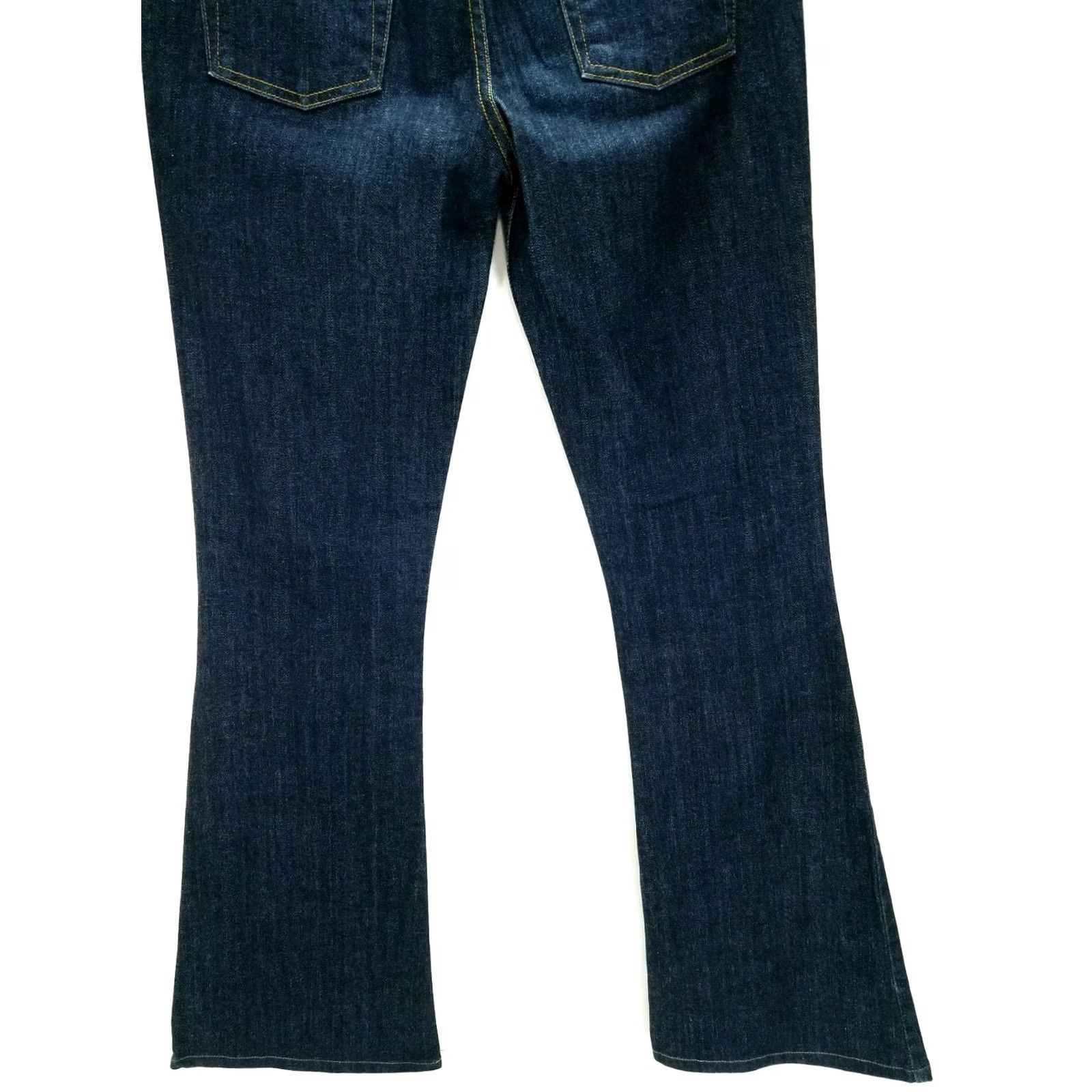 Theory THEORY Dark Blue / Indigo Flare Leg Jeans Women's Size 28 Size 28" / US 6 / IT 42 - 7 Thumbnail