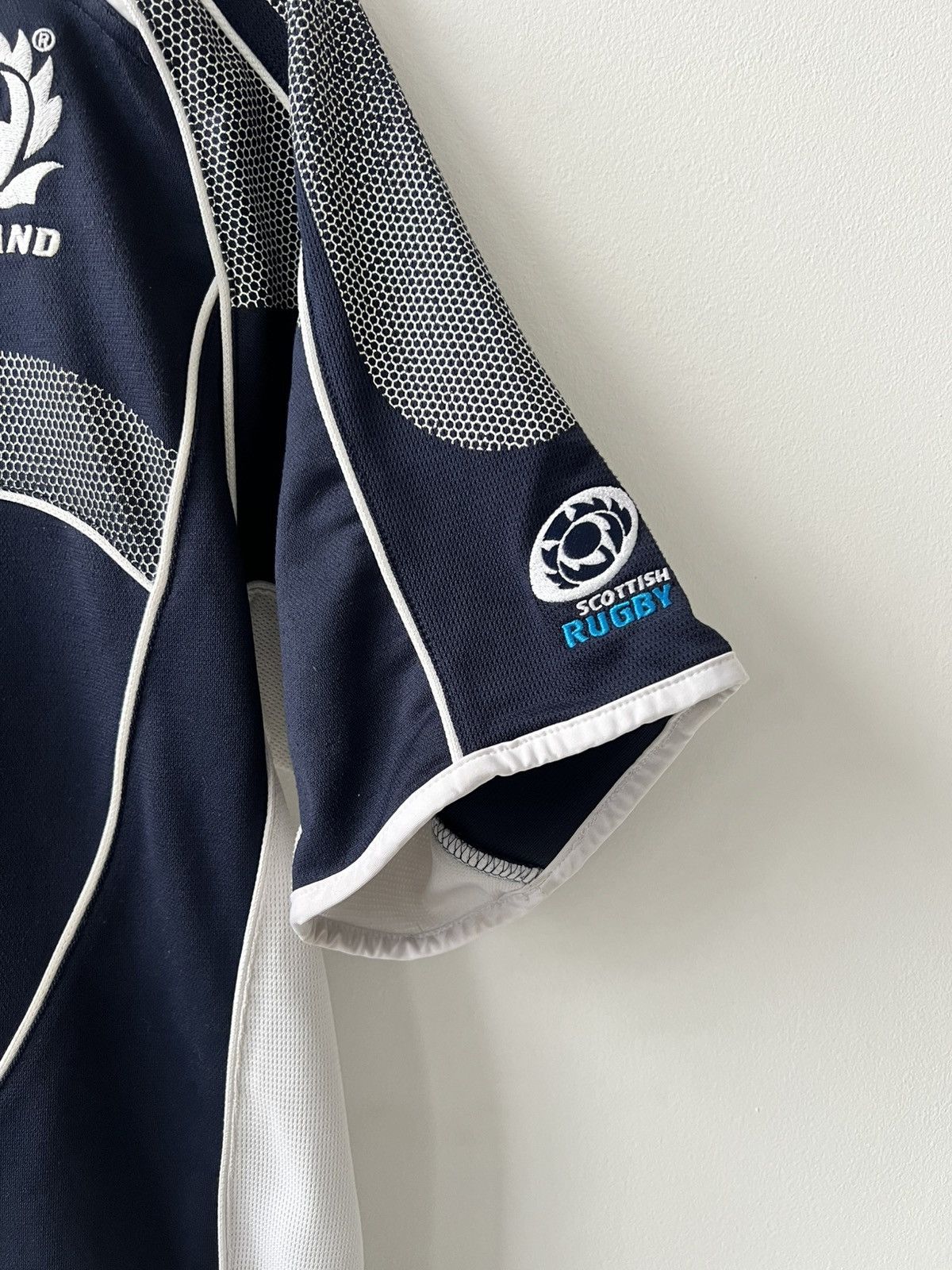 Canterbury of New Zealand × Vintage 🩸RARE🩸Canterbury Scotland Rugby 2008 Vintage Jersey Size US L / EU 52-54 / 3 - 9 Thumbnail