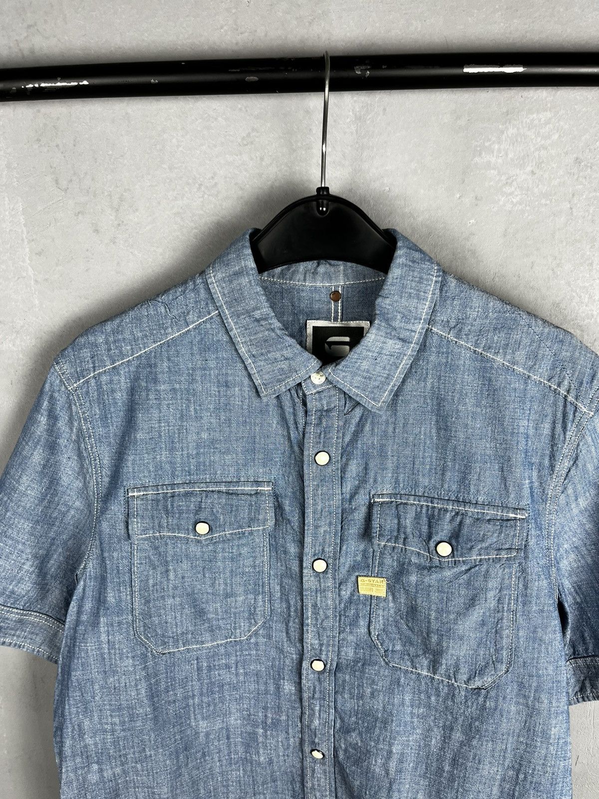 G-Star × Vintage G star denim style shirt Size US M / EU 48-50 / 2 - 2 Thumbnail
