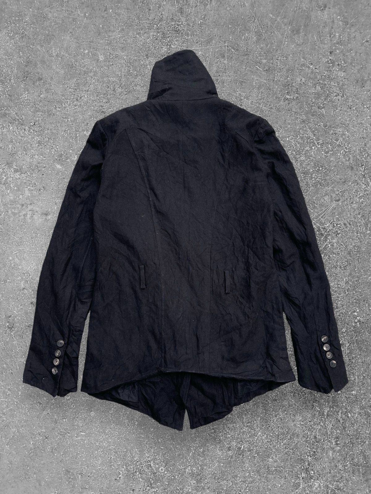 Helmut Lang 🔥 HELMUT LANG 'SAMURAI' ASYMMETRICAL BUTTON JACKET Size US S / EU 44-46 / 1 - 6 Thumbnail