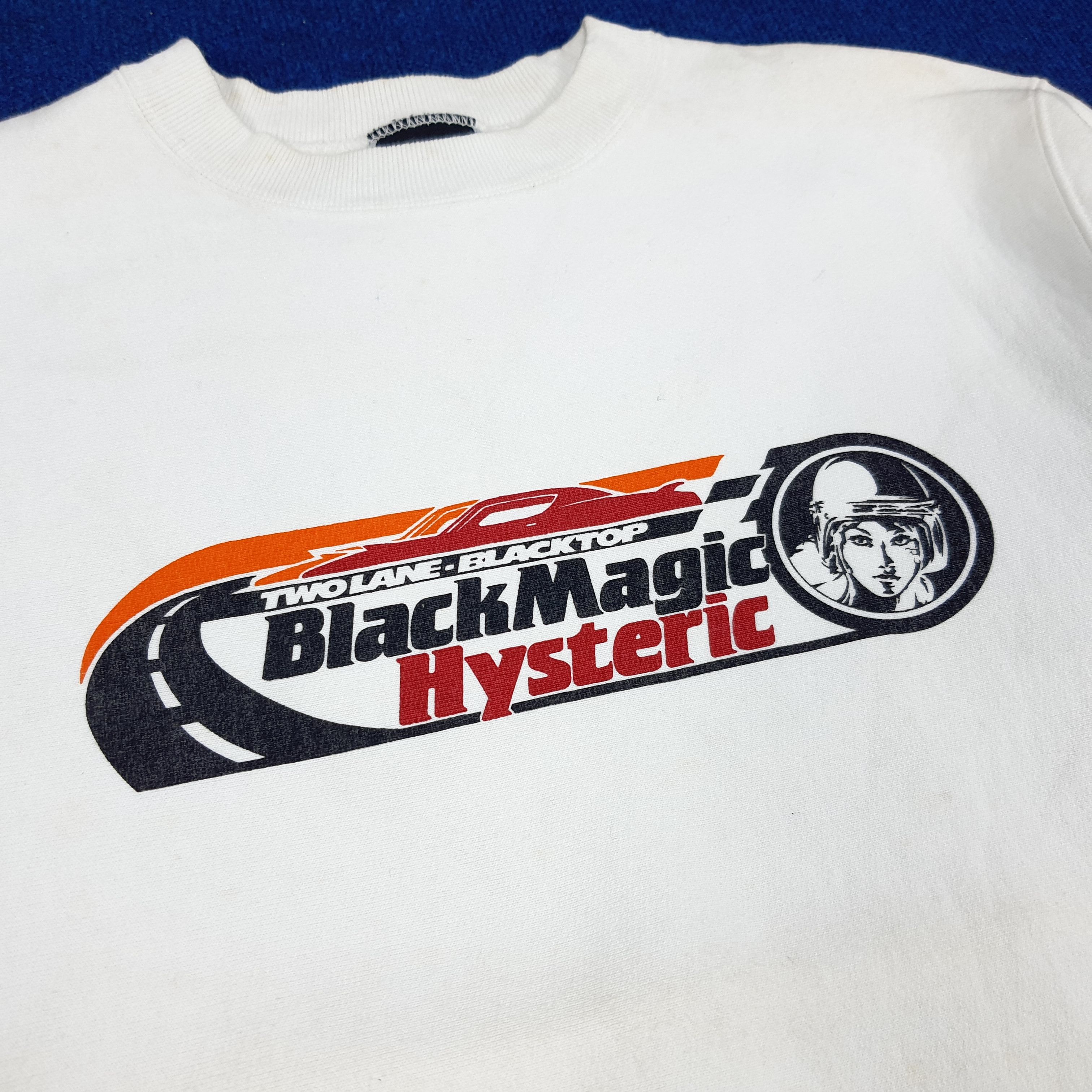 Hysteric Glamour × Japanese Brand × Vintage Vintage Hysteric Glamour Black Magic Japan Brand Sweatshirt Size US M / EU 48-50 / 2 - 2 Thumbnail
