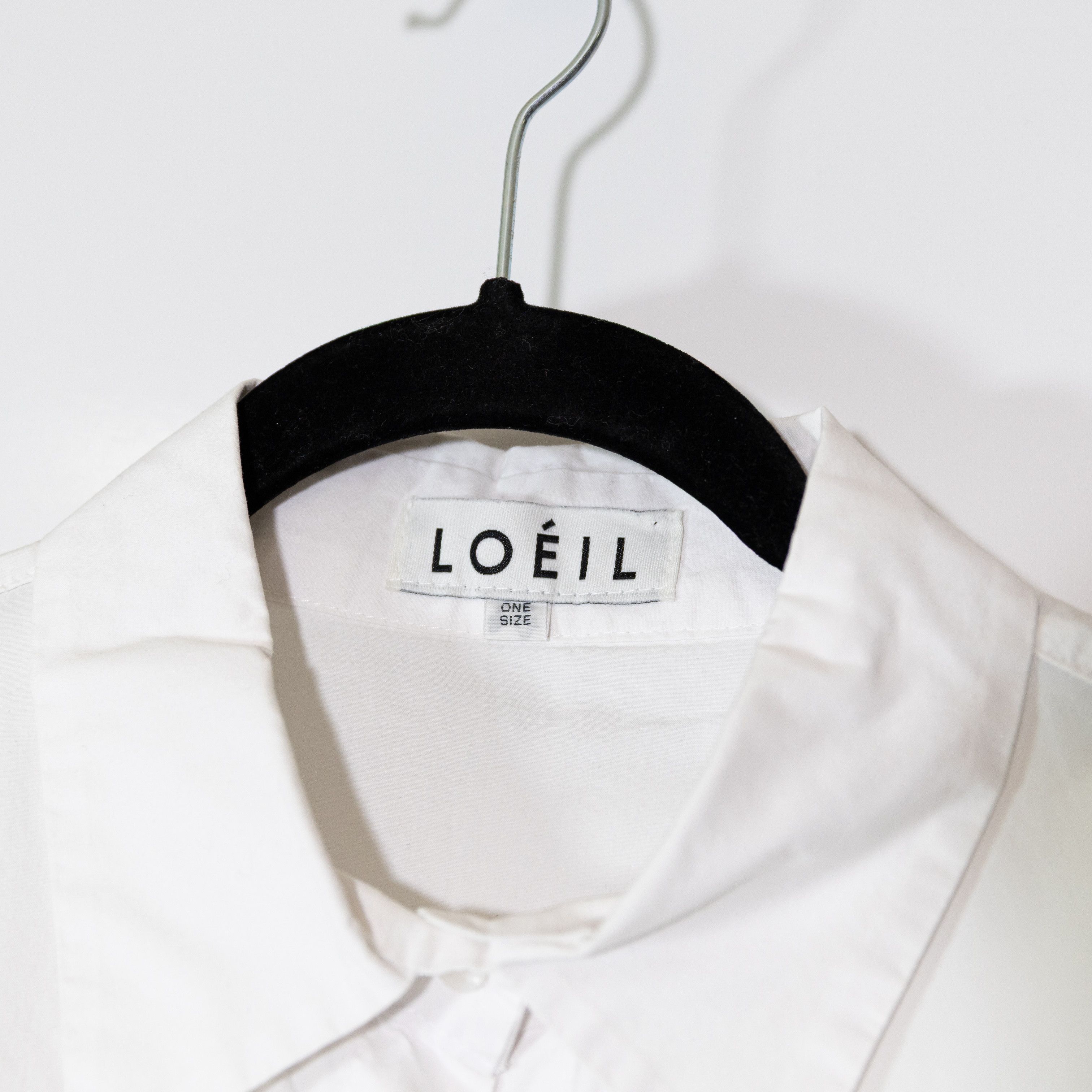Other Loeil Cotton Poplin Collared Button Down Size ONE SIZE - 2 Thumbnail