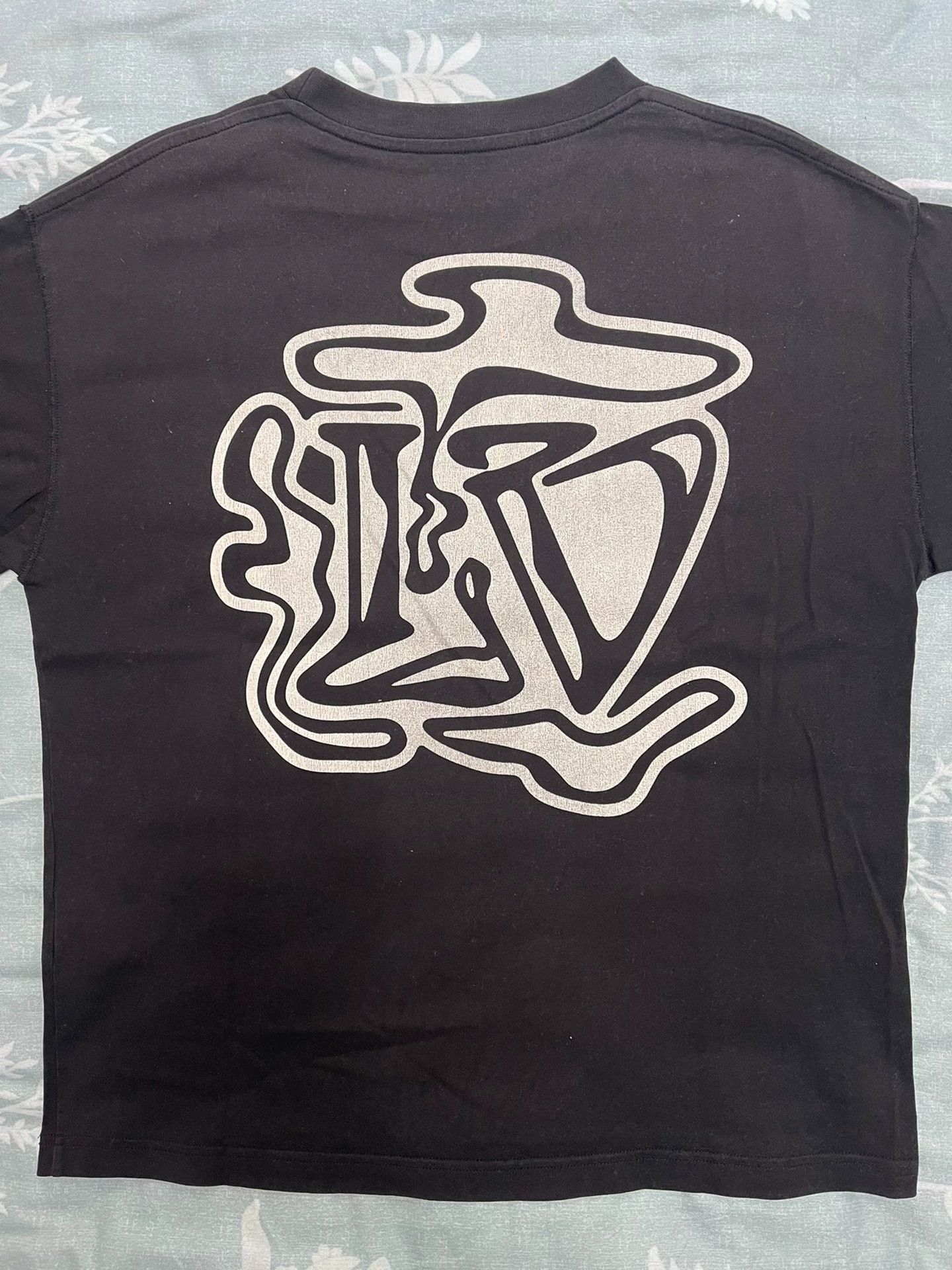 Louis Vuitton LV Black Cotton T - shirt Men's M Size US M / EU 48-50 / 2 - 2 Thumbnail