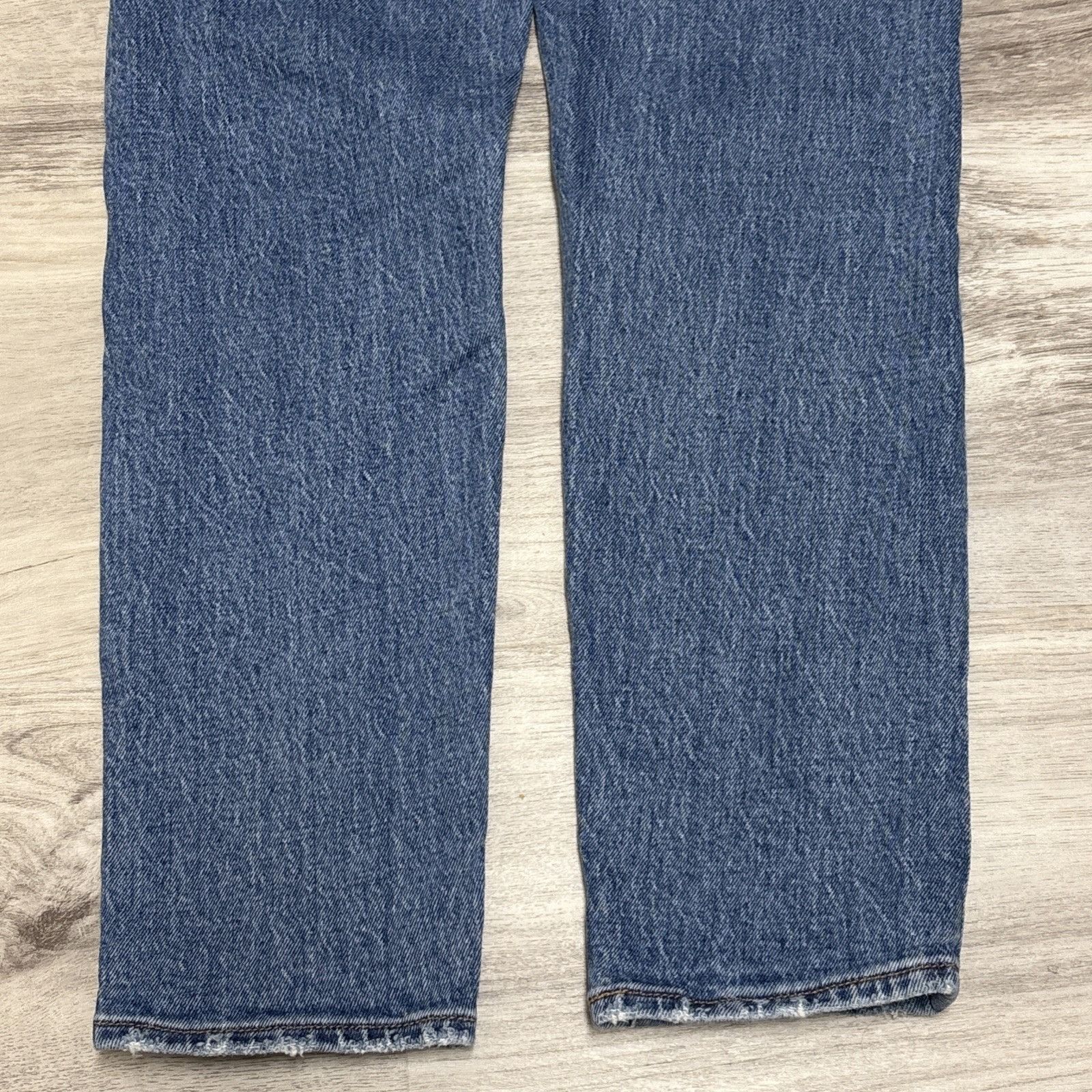 Levi's Levis Premium Wedgie Jeans Womens 25 Big E Hi Rise Tapered L Size 25" / US 0 / IT 36 - 5 Thumbnail